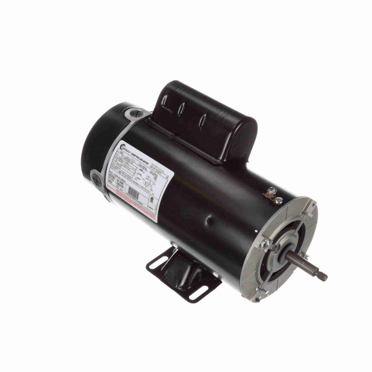 Century Pool Pump Motor, 4.0-.42 HP, 1 Ph, 60 Hz, 208-230 V, 3600 RPM, Y48Y Frame, DP - BN63