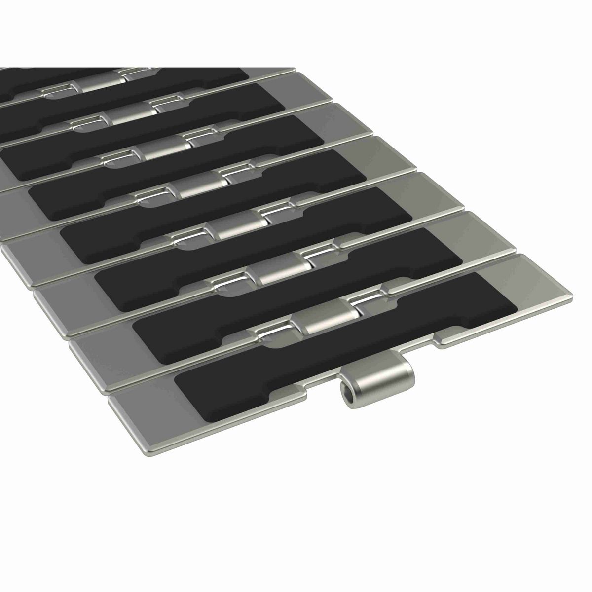 Rexnord 8811TAB RT Side-flexing RubberTop®, Material: 0, Width: 7.5in, Pitch: 1.5in - 10375073