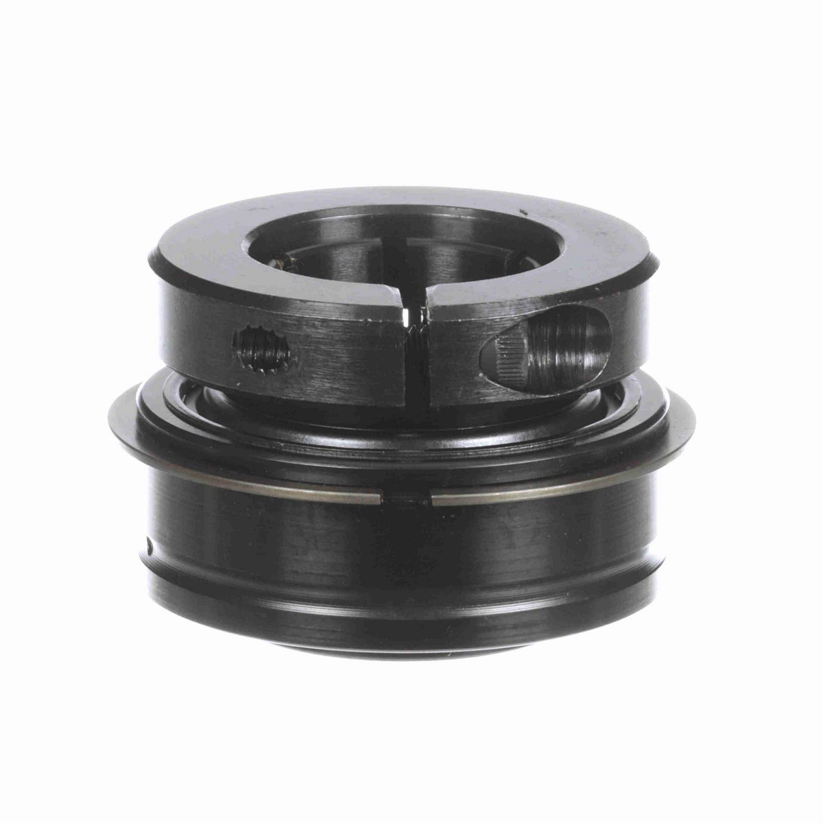 Sealmaster Mounted Insert Only Ball Bearing - 52100 Bearing Steel, Black Oxided - Concentric Lock - ER-16TC