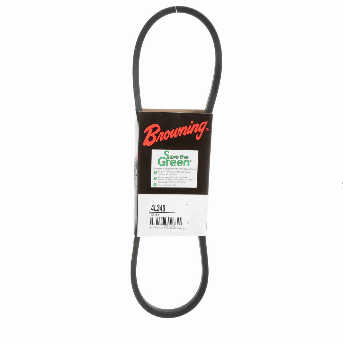 Browning Rubber FHP Belt - 4L340
