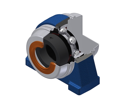 Фланцевый подшипниковый узел SNR ESPAE207T20CCE