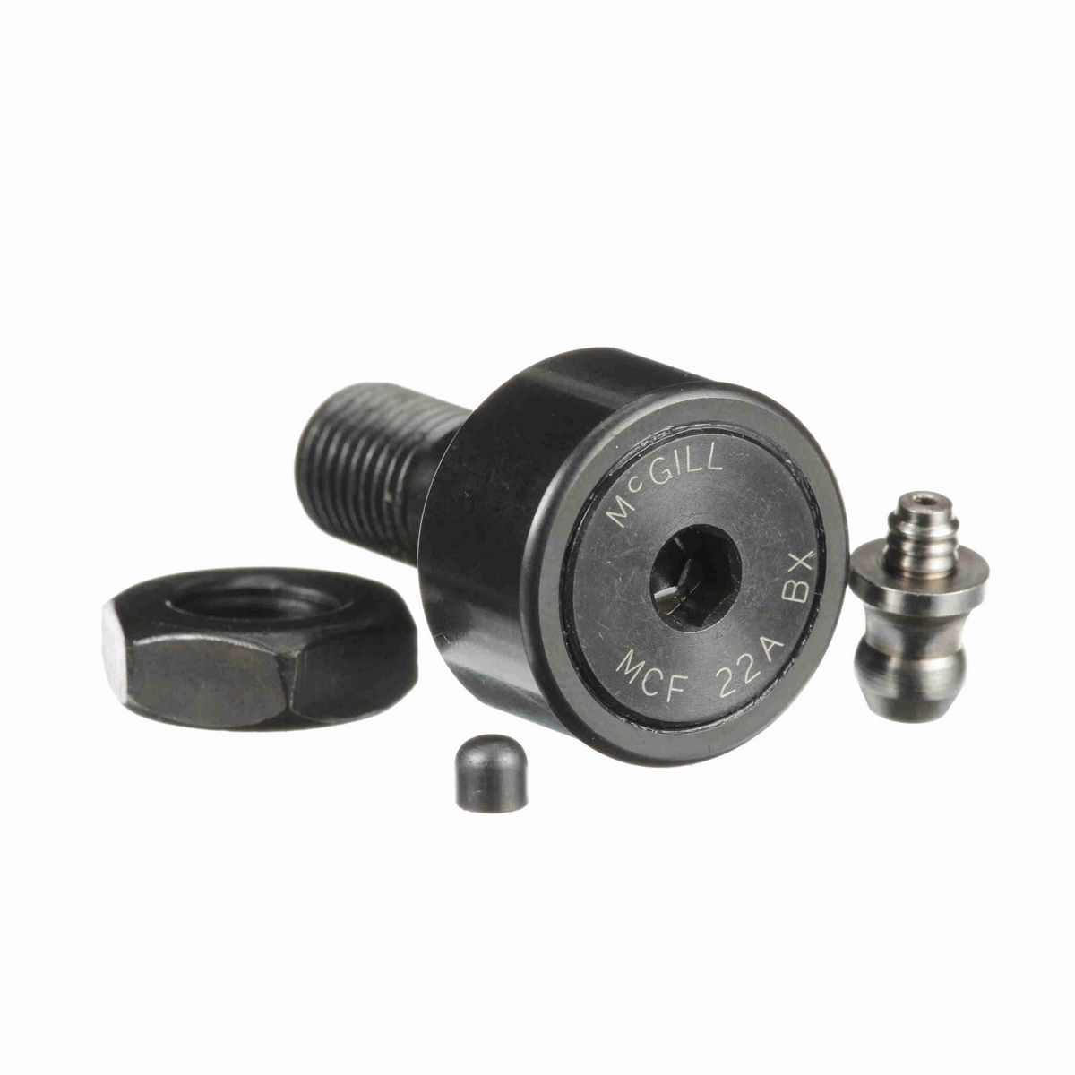 Опорный ролик с цапфой McGill CAMROL MCF 22A BX, цилиндрический, с шестигранным отверстием, метрический