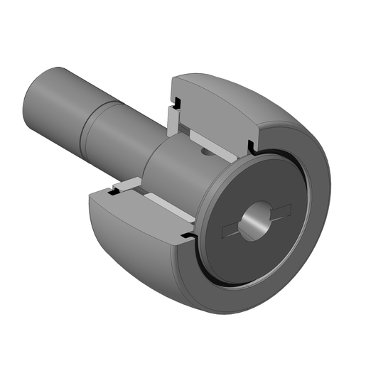 Cam follower with shaft NTN KRT80LL/3AS