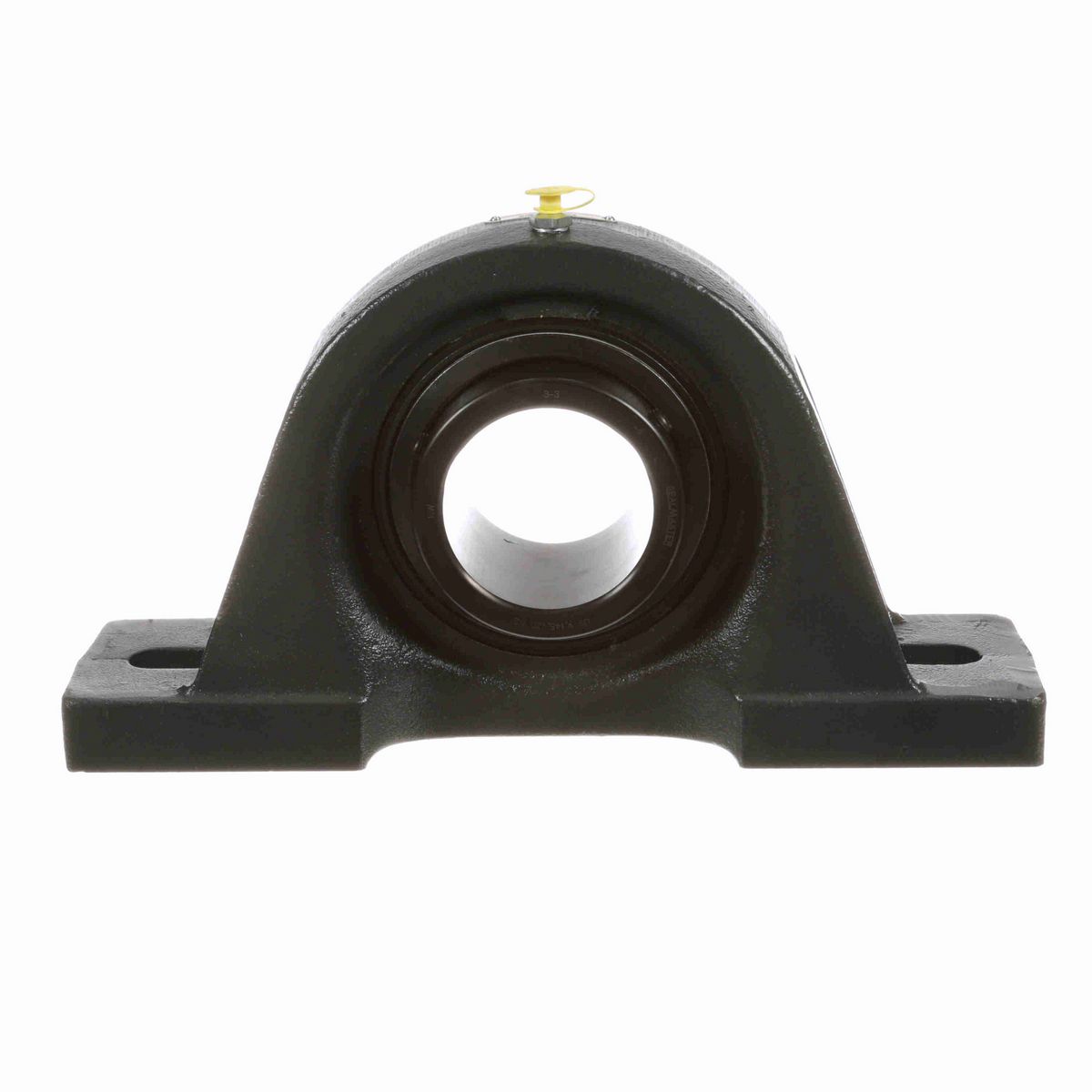 Sealmaster Mounted Cast Iron Two Bolt Pillow Block Ball Bearing - 52100 Bearing Steel, Black Oxided - Setscrew Lock - SP-48