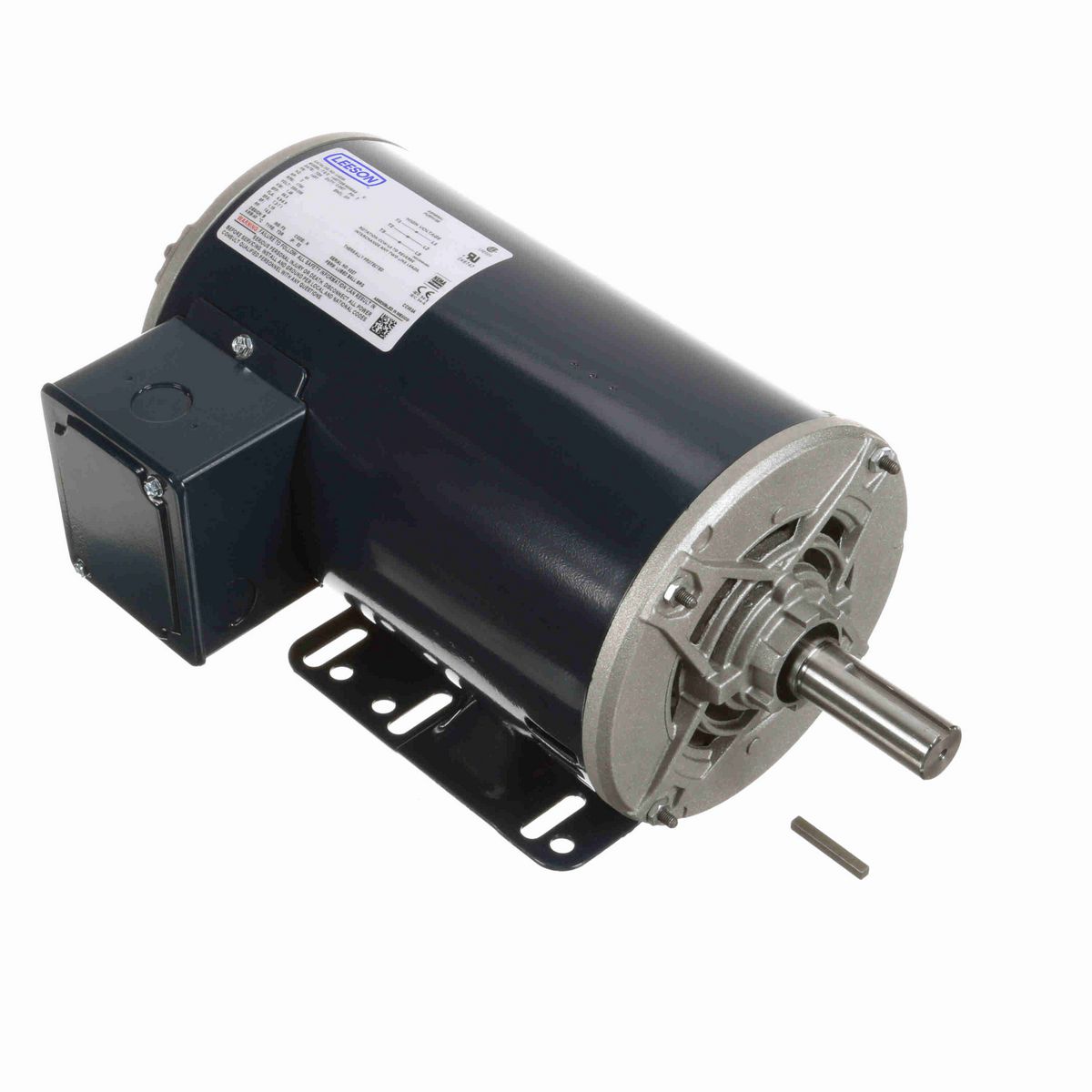 LEESON General Purpose Motor, 2 HP, 3 Ph, 60 Hz, 200-208 V, 1800 RPM, 145T Frame, DP - U422A