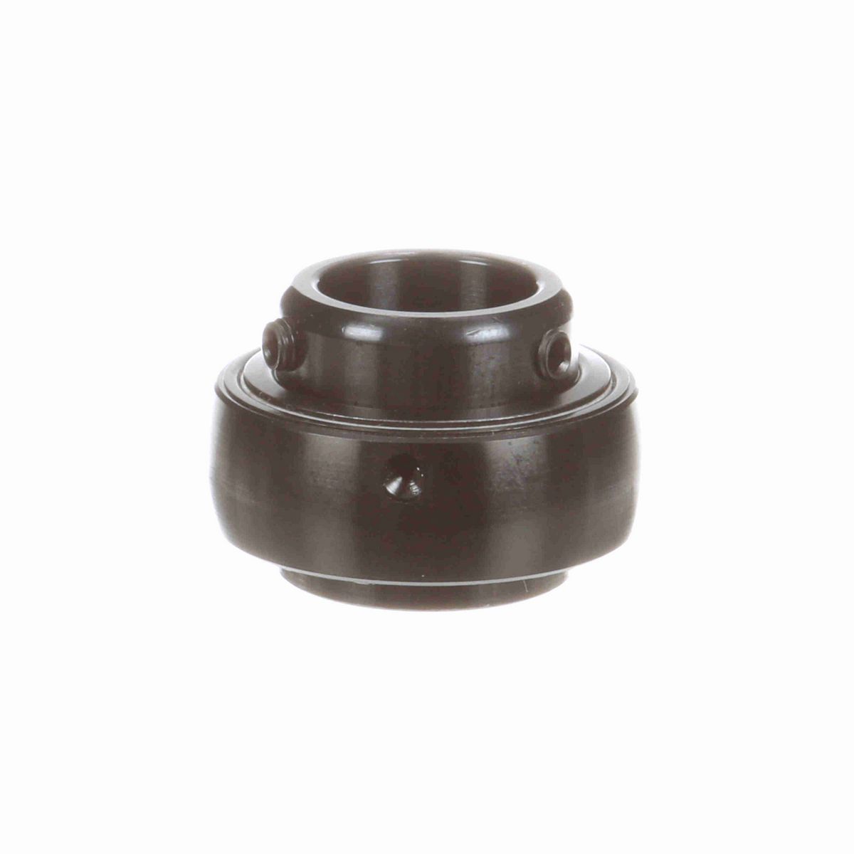 Sealmaster Mounted Insert Only Ball Bearing - 52100 Bearing Steel, Black Oxided - Setscrew Lock - 5205