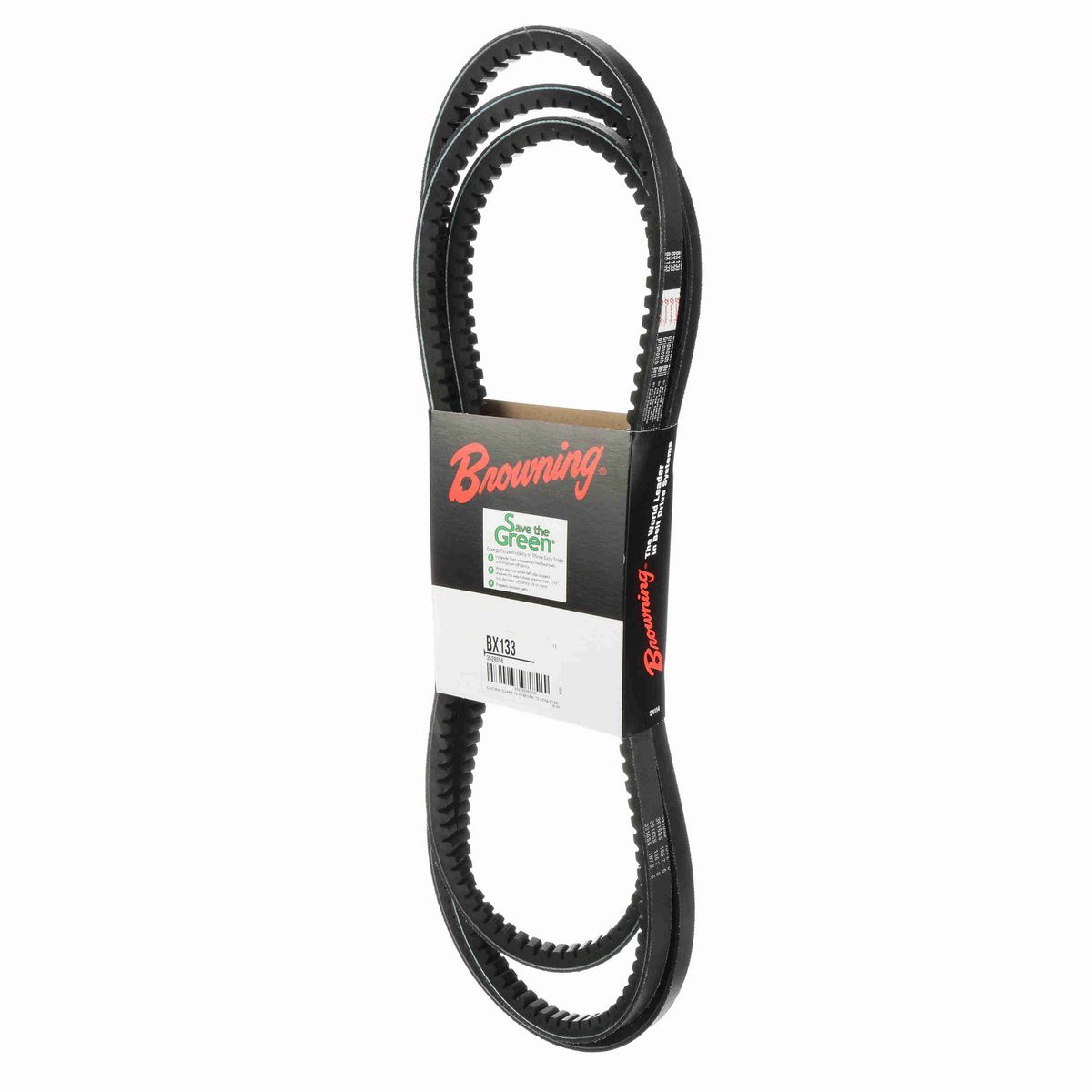Browning EPDM Notched Belt 98% Efficient - BX133