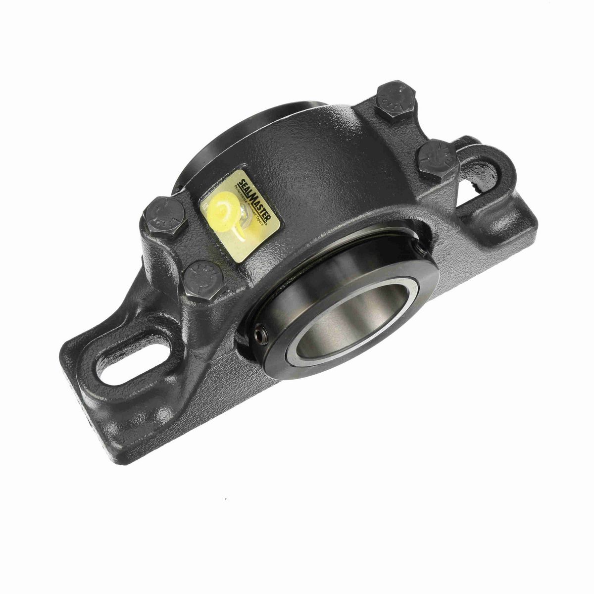 Sealmaster Mounted Cast Iron Two Bolt Pillow Block Tapered Roller - 52100 Bearing Steel - Double Collar Mount Lock - RPB 207-2