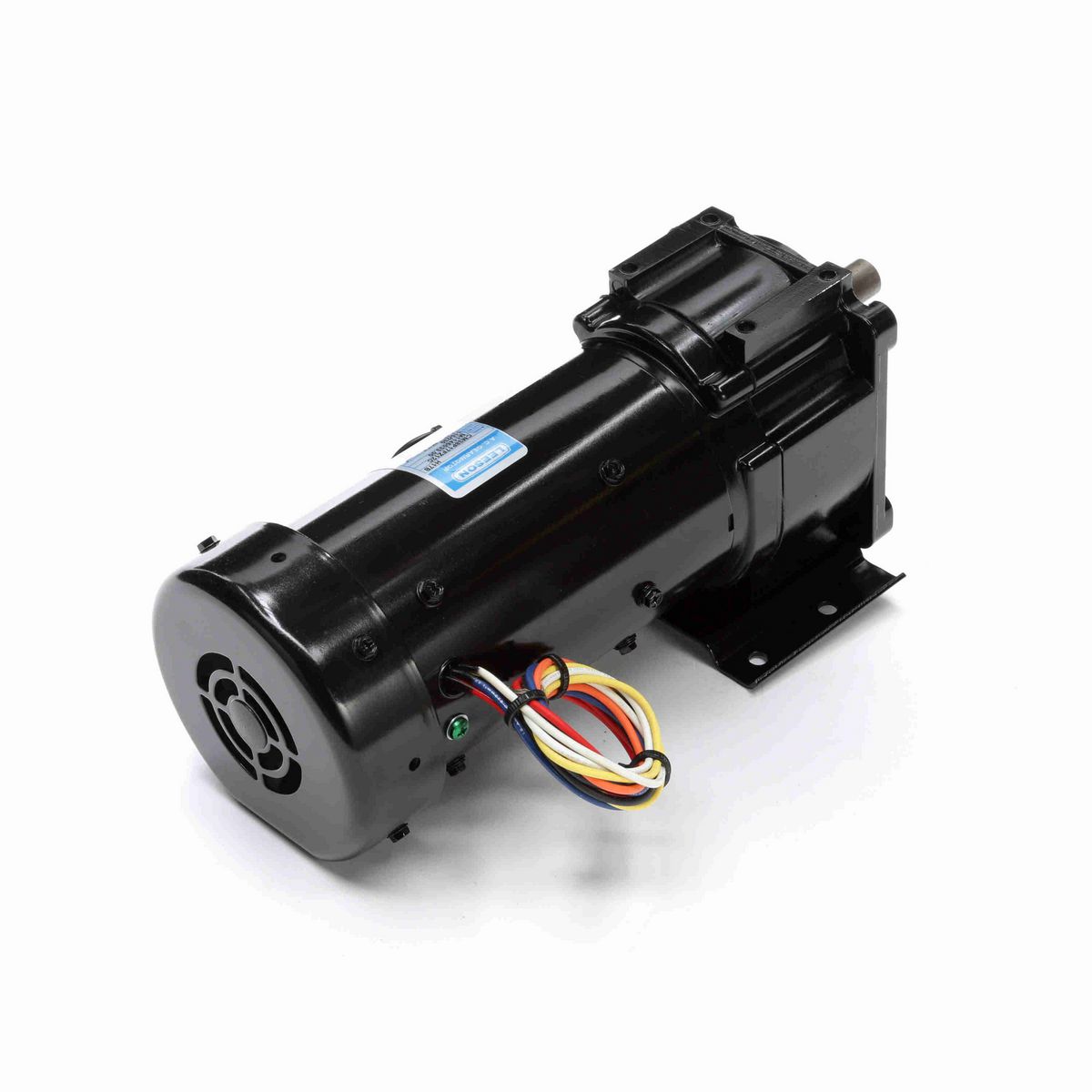 LEESON Parallel Shaft Gearmotor, 0.16 HP, 1 Ph, 60 Hz, 115 V, 60 RPM, 38 Frame, TEFC - M1145033.00