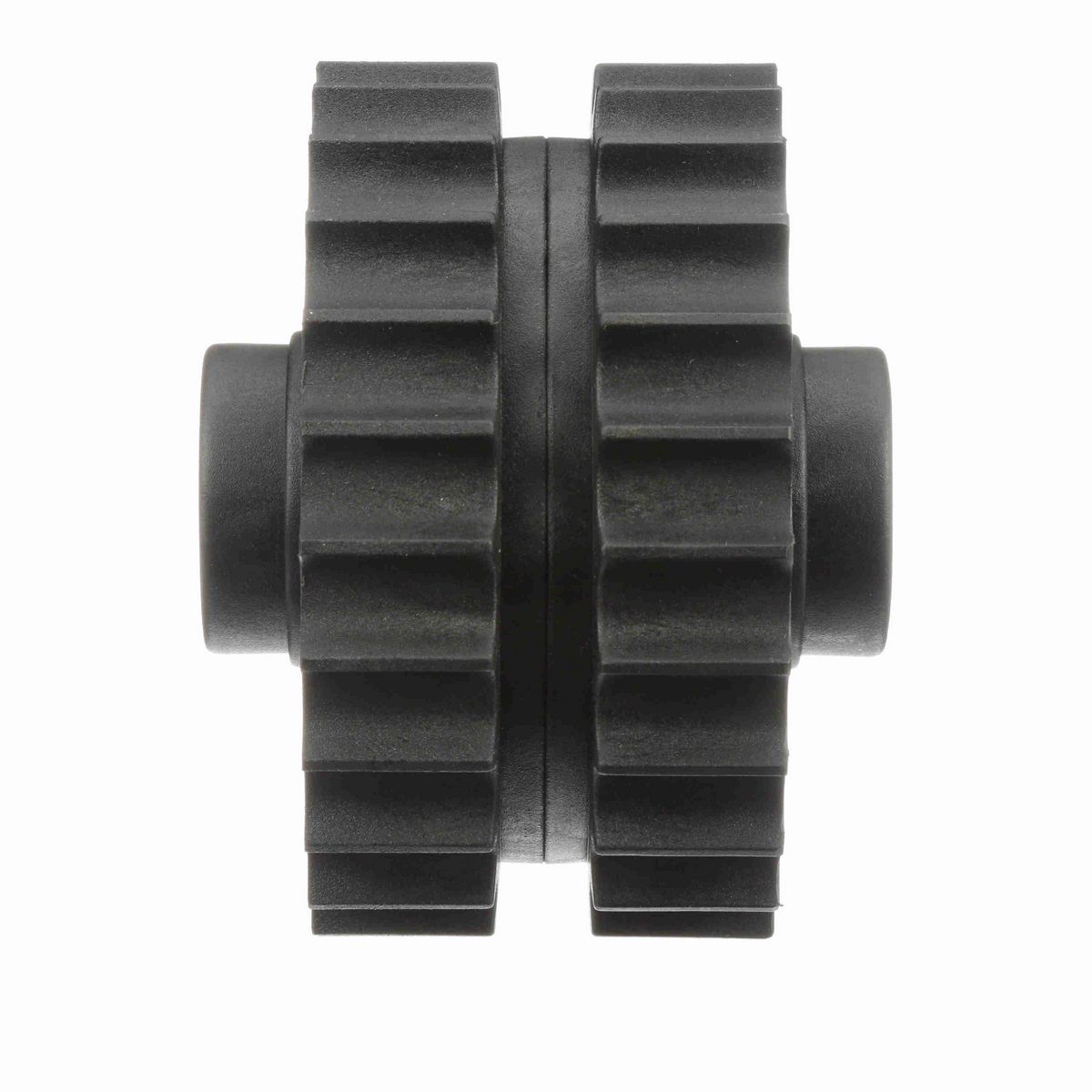 System Plast 821 Series Solid One Piece Molded Sprocket with 25 Teeth, a 1in Round Shaft-Ready Bore and Setscrew - 821-25R1-D-SS