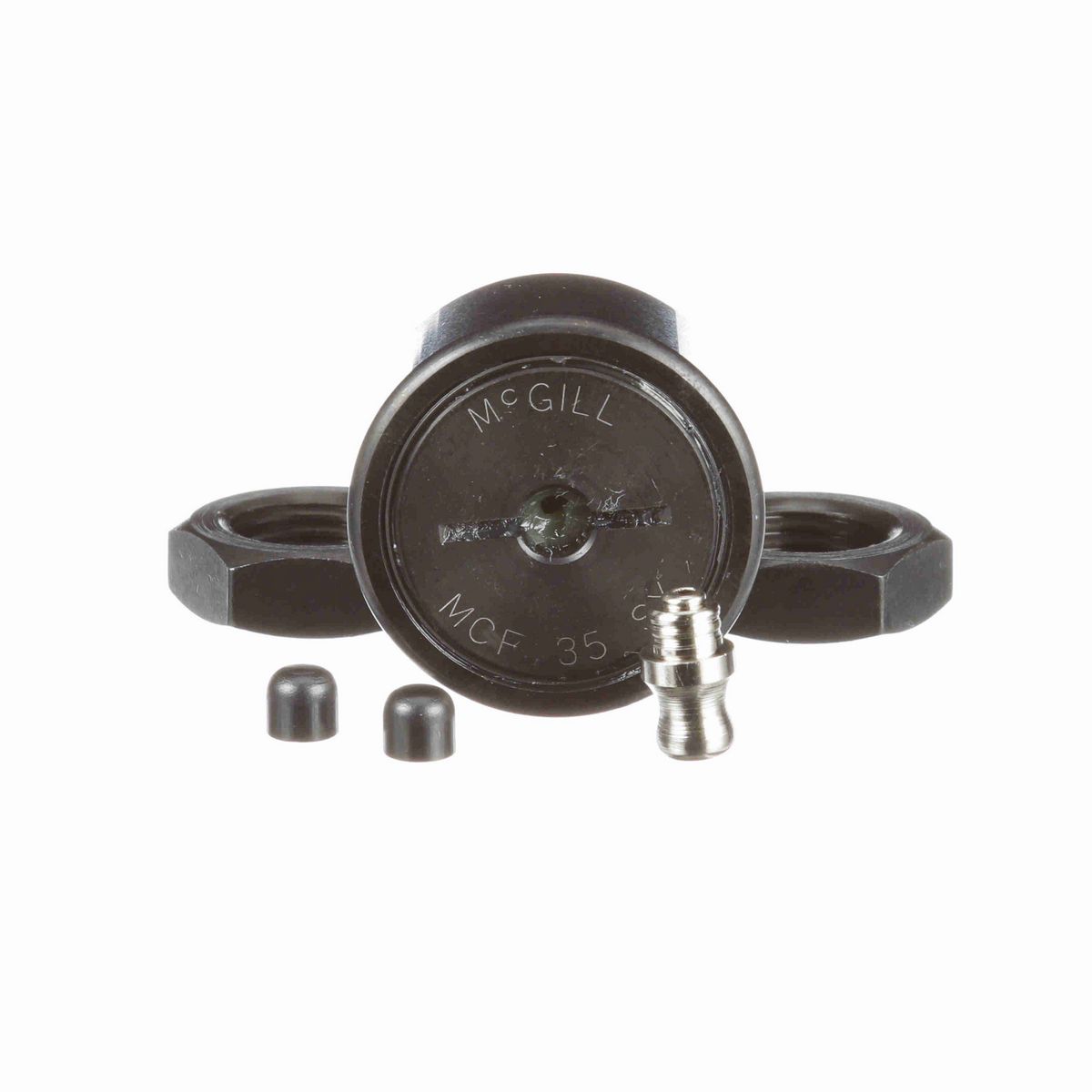 Опорный ролик с цапфой McGill CAMROL MCF 35 SX, цилиндрический, с уплотнением, со шлицем под отвёртку, метрический