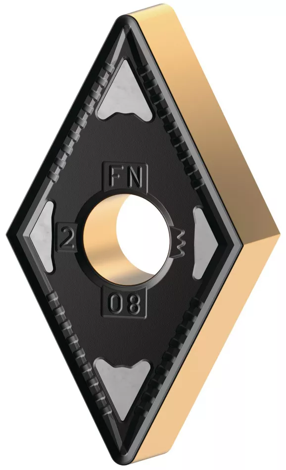 ISO Turning Carbide Insert - Finishing Negative Geometry Kennametal Kenloc - DNMG Insert - Negative - FN [3753221]