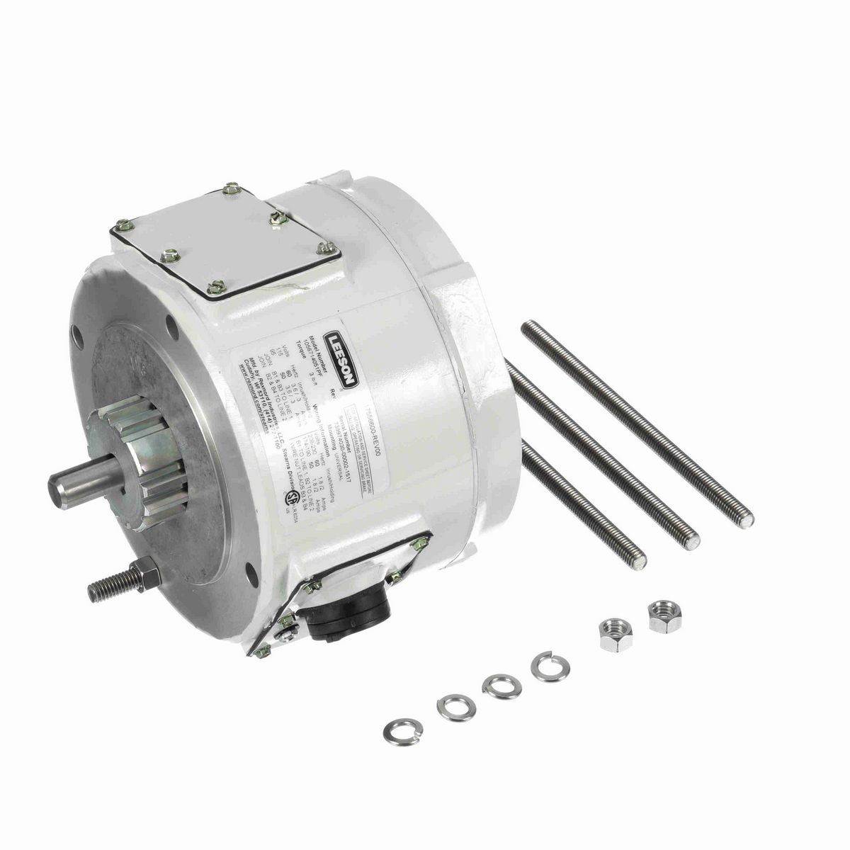 LEESON 3 LB-FT COUPLER BRAKE.56C.NEMA4X/IP55/BISSC.115/230V.1PH.ALUMINUM STEARNS 1056704051PF - 175566.00