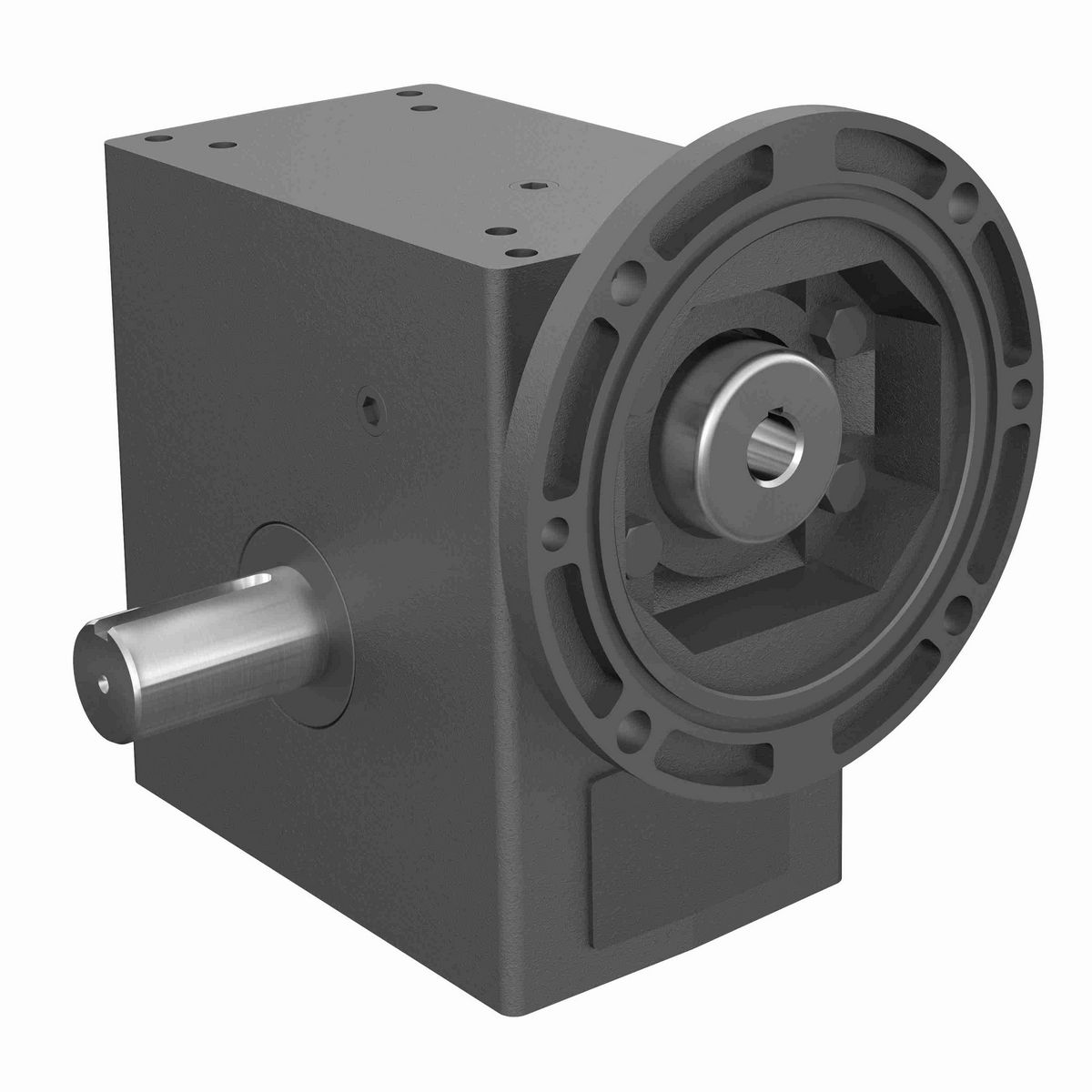 Hub City PowerCubeX Worm Gear Reducer Cast Iron Single-Reduction Worm Reducer - 264L 40/1 B WR 56C