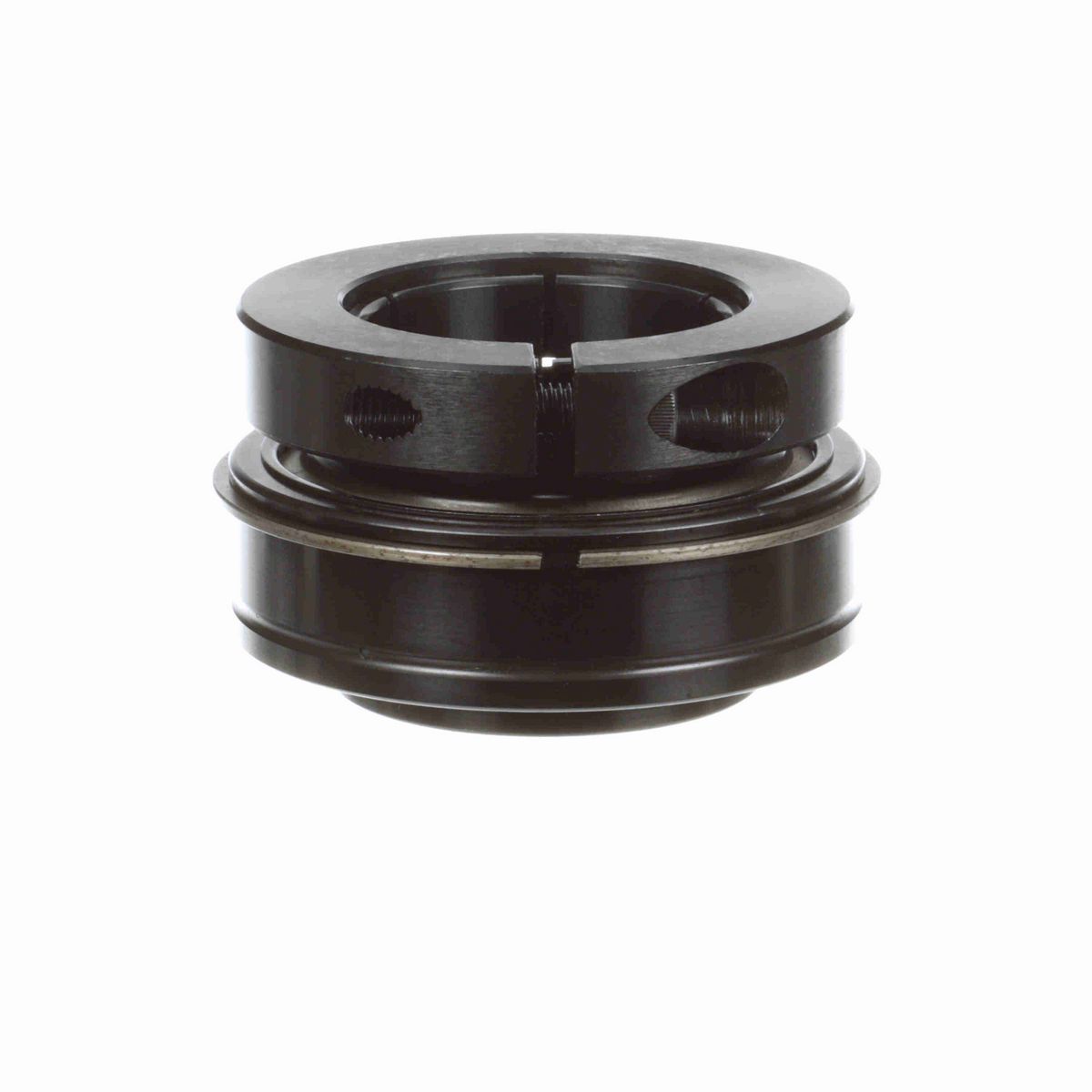 Sealmaster Mounted Insert Only Ball Bearing - 52100 Bearing Steel, Black Oxided - Concentric Lock - ER-39TC