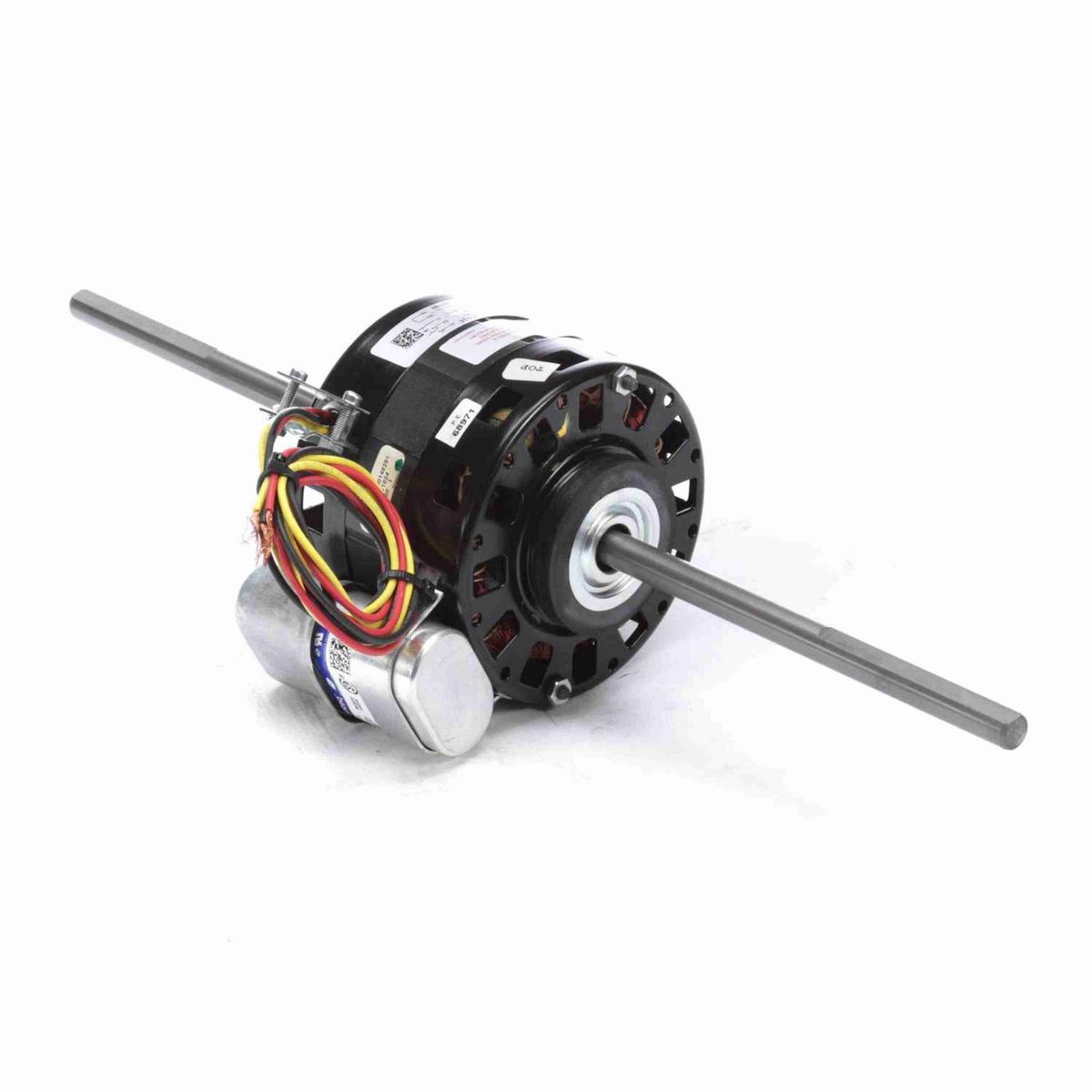 Century OEM Replacement Motor, 1/4 HP, 1 Ph, 60 Hz, 208-230 V, 1625 RPM, 2 Speed, 42 Frame, OPEN - OFC1024A