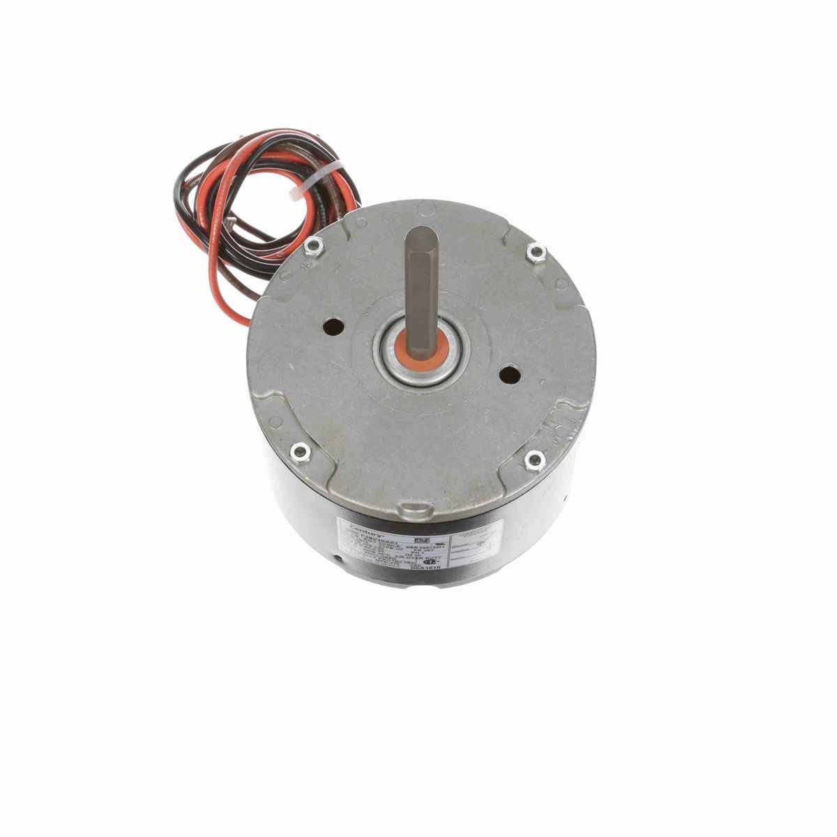 Century OEM Replacement Motor, 1/6 HP, 1 Ph, 60 Hz, 208-230 V, 1075 RPM, 1 Speed, 48 Frame, TEAO - OCA1016