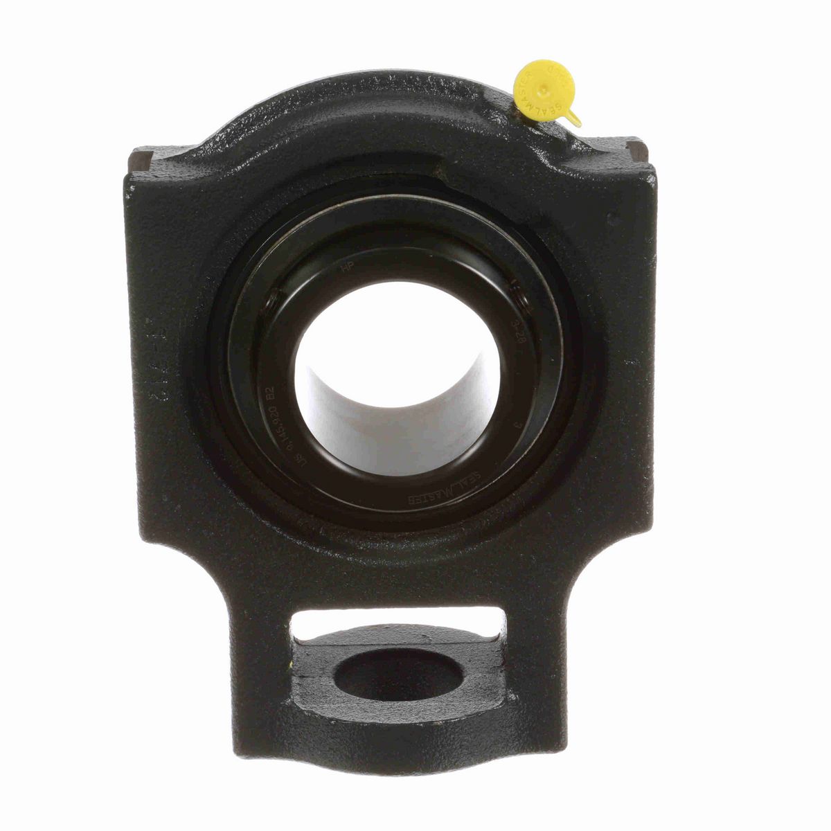 Sealmaster Mounted Cast Iron Wide Slot Take Up Ball Bearing - 52100 Bearing Steel, Black Oxided - Setscrew Lock - ST-40