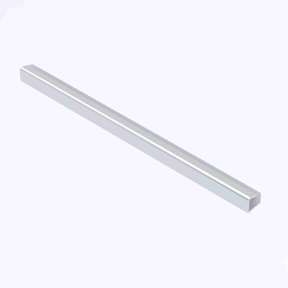 System Plast Flat Guide Rail: 0.49"W X 0.67"H X 96"L Grey PTFE - VG-SSF-HT-8