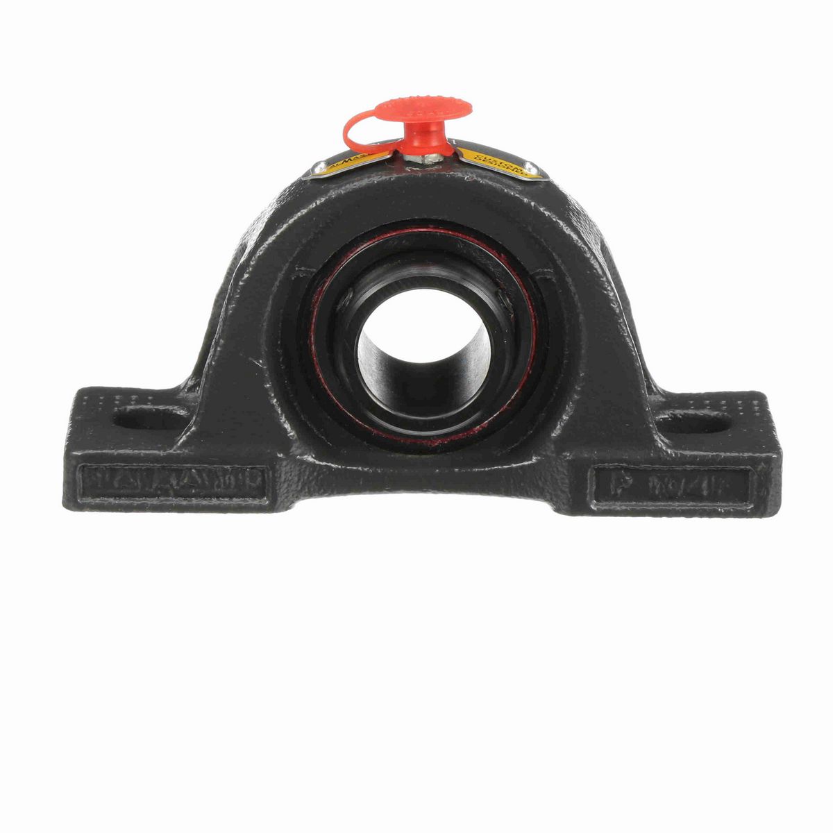 Sealmaster Mounted Cast Iron Two Bolt Low Base Pillow Block Ball Bearing - 52100 Bearing Steel, Black Oxided - Setscrew Lock - High Temperature - NPL-16 HT