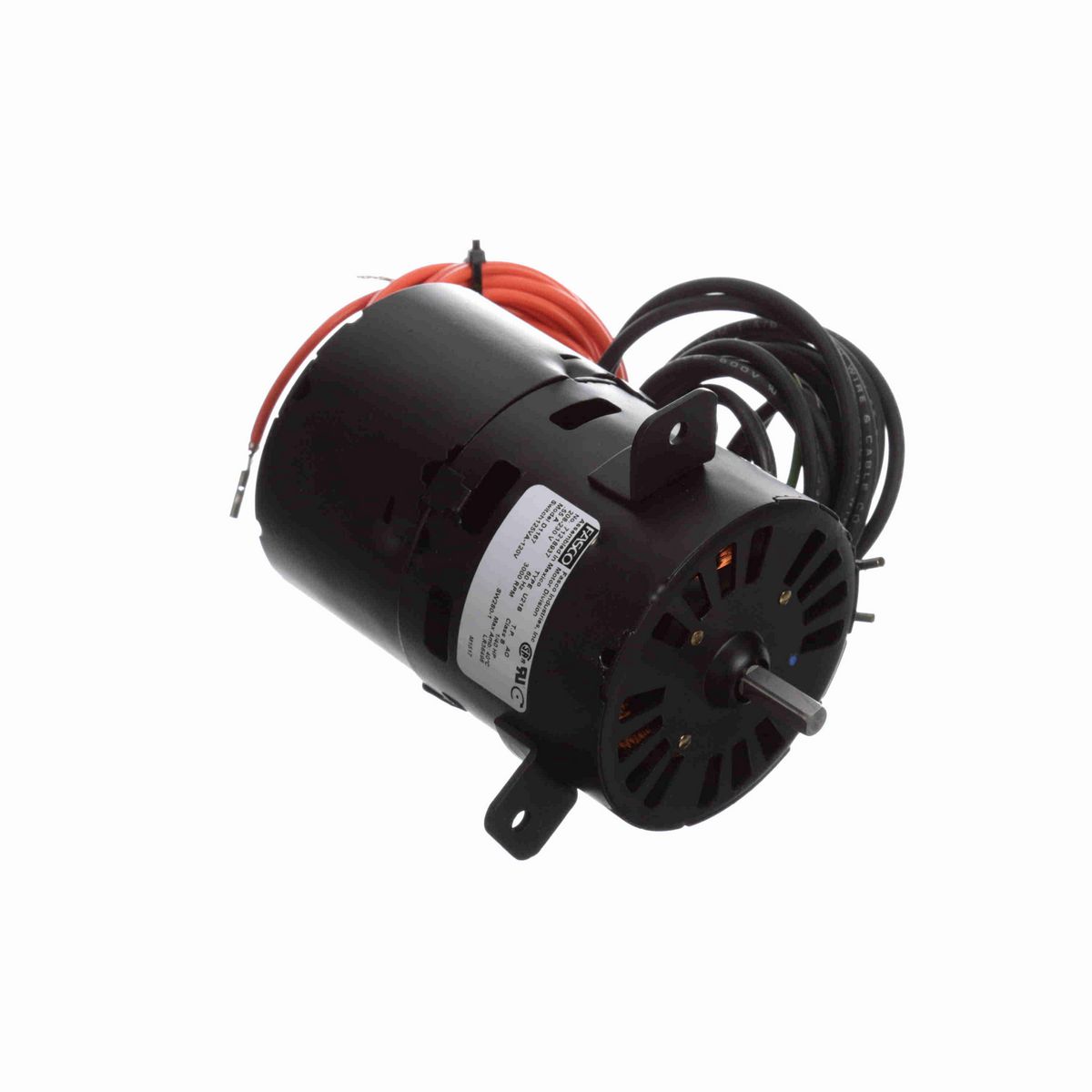 FASCO OEM Replacement Motor, 1/40 HP, 1 Ph, 60 Hz, 208-230 V, 3000 RPM, 1 Speed, 3.3" Diameter, OAO - D1167
