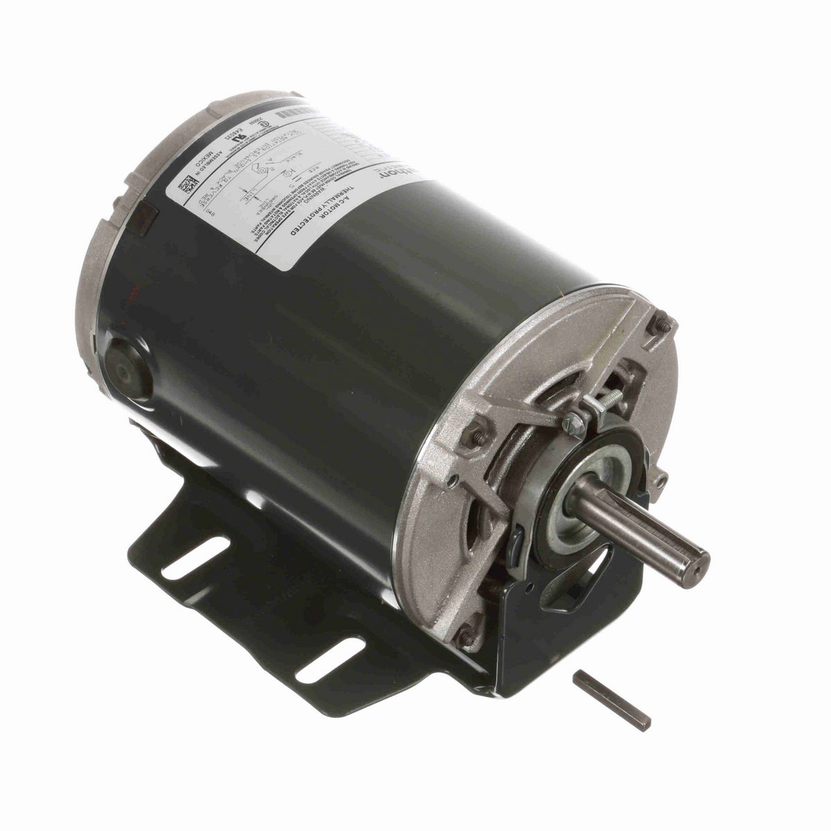 LEESON General Purpose Motor, 0.50 HP, 1 Ph, 60 Hz, 230 V, 1800 RPM, 56 Frame, DP - 4602
