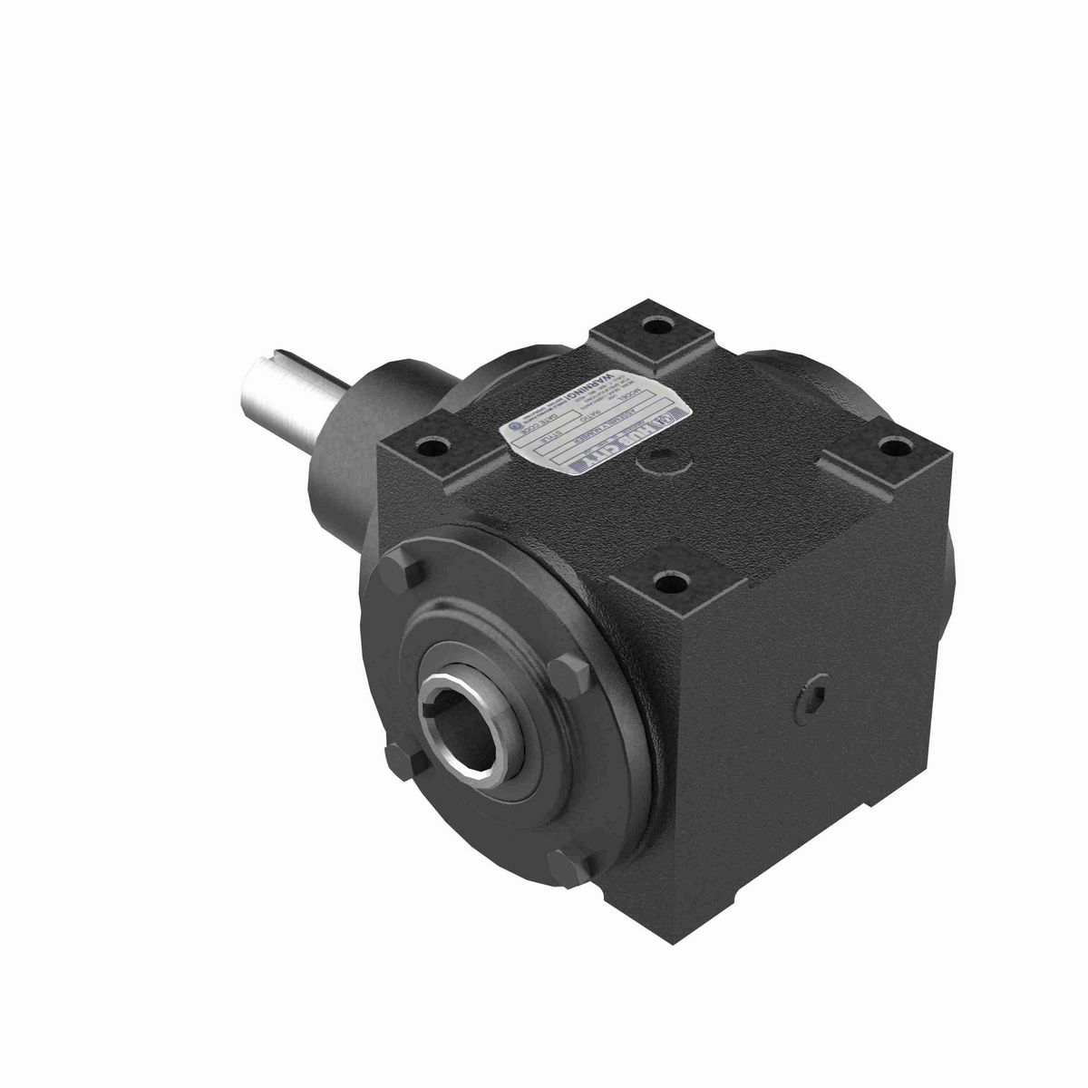 Hub City Bevel Gear Drives Cast Iron Bevel Reducer - 65 1/1 A,B SP 1.250