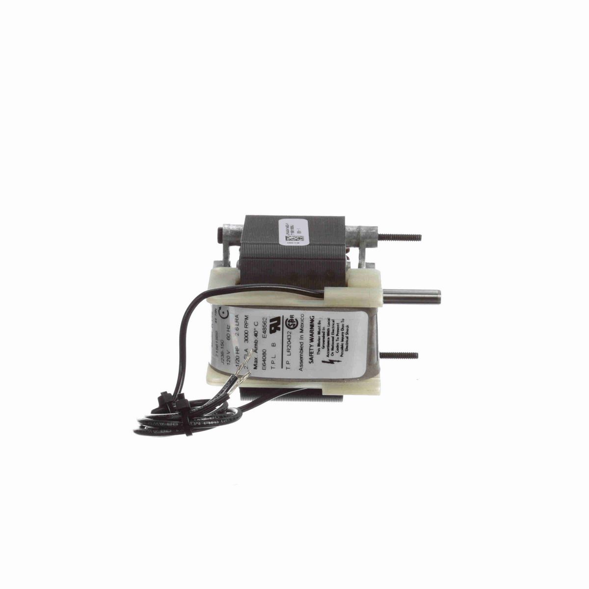 FASCO 1/20 HP C-Frame / Skeleton Motor, 3000 RPM, 120 Volts, , OAO - K146