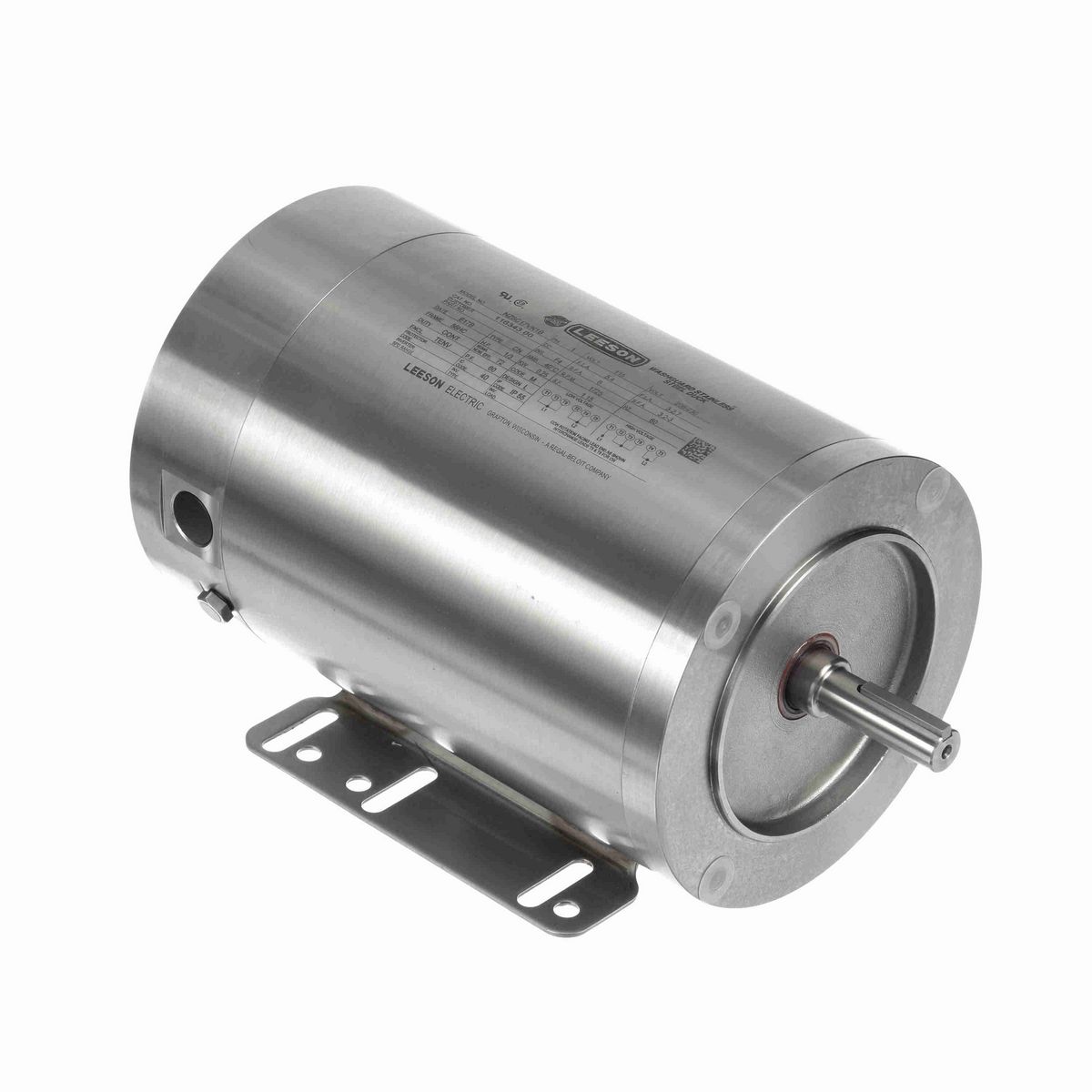 LEESON Premium Duck™ General Purpose Motor, 0.33 HP, 1 Ph, 60 Hz, 115/230 V, 1800 RPM, 56HC Frame, TENV - 116343.00
