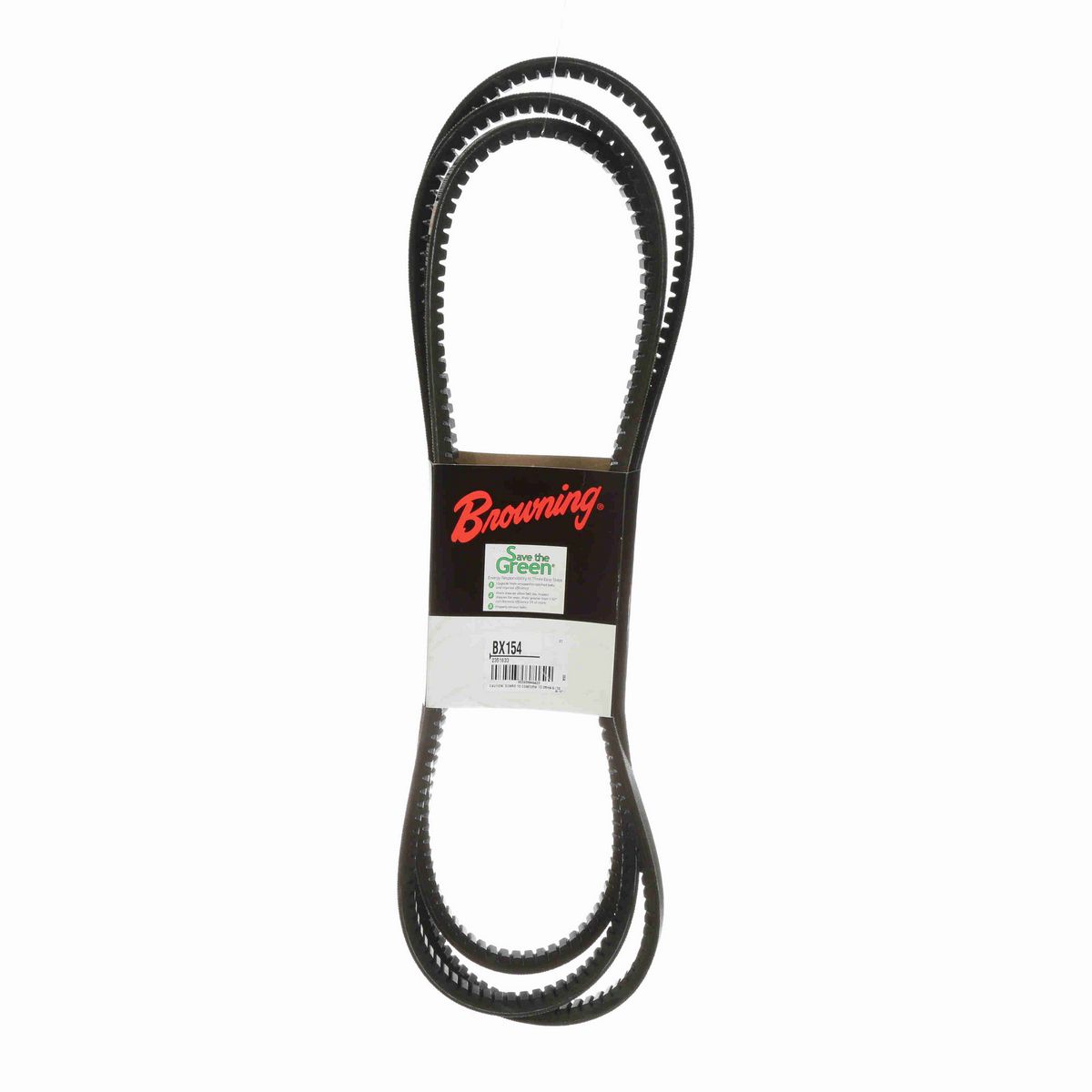 Browning EPDM Notched Belt 98% Efficient - BX154