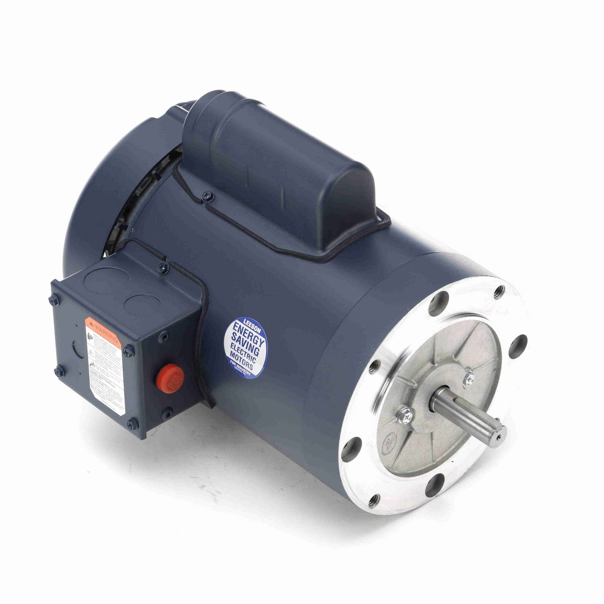 LEESON Special Voltage Motor, 1 HP, 1 Ph, 50 Hz, 110/220 V, 1500 RPM, 56C Frame, TEFC - 113924.00