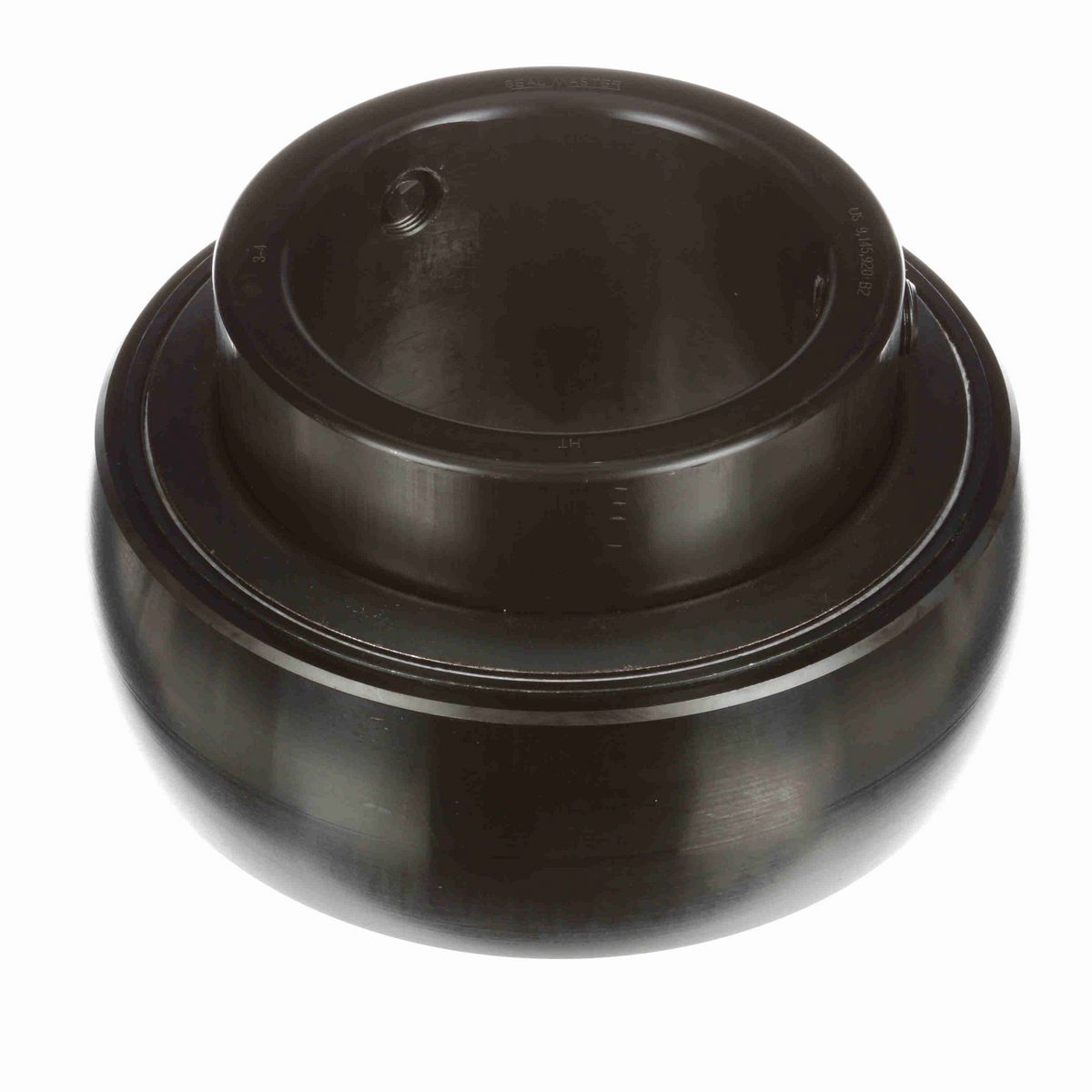 Sealmaster Mounted Insert Only Ball Bearing - 52100 Bearing Steel, Black Oxided - Setscrew Lock - 3-4