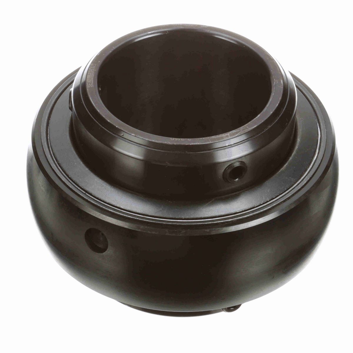 Sealmaster Mounted Insert Only Ball Bearing - 52100 Bearing Steel, Black Oxided - Double Setscrew Lock - 3-315D