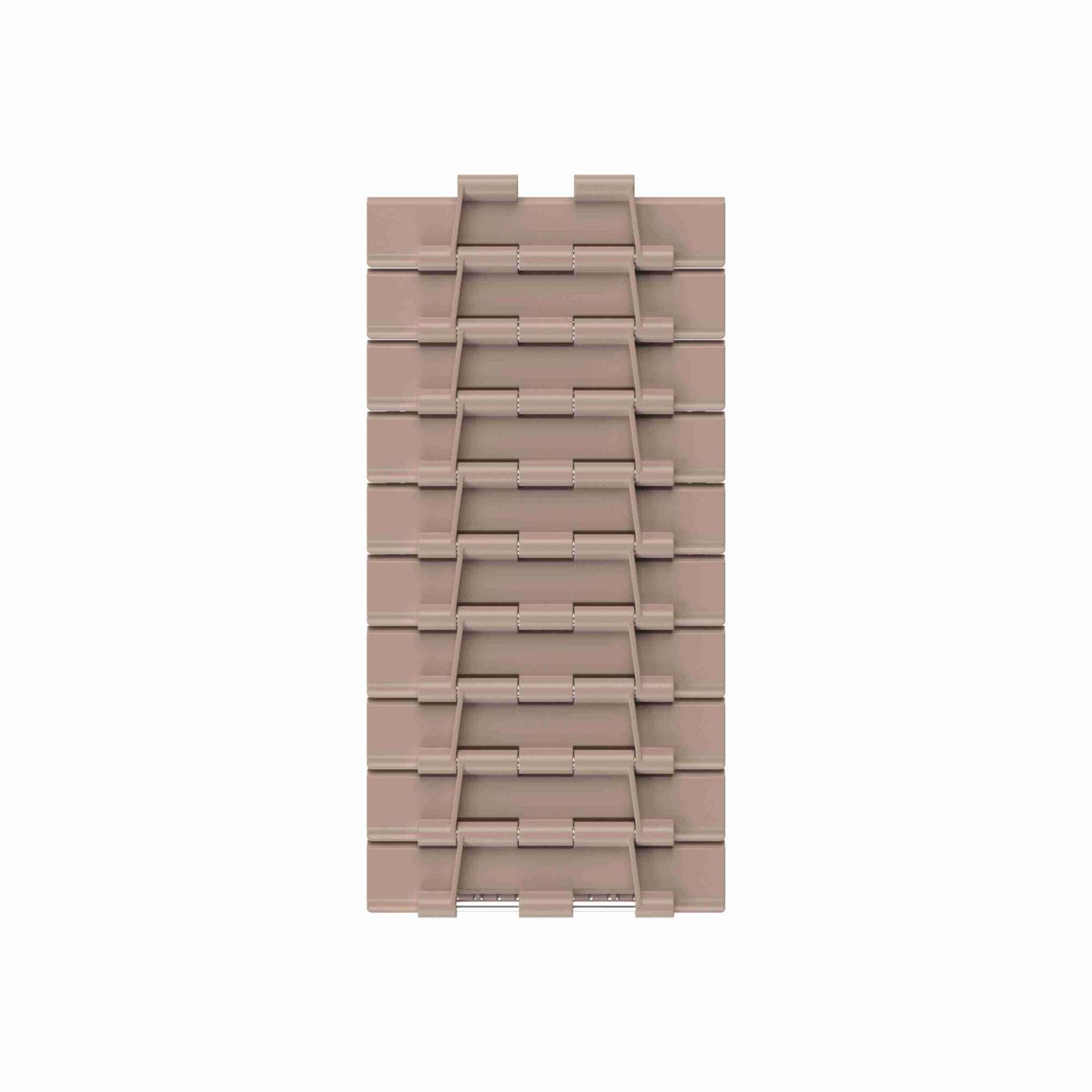 Rexnord 821LBP Straight Running Low Backline Pressure, Material: Tan Low Friction, Width: 7.5in, Pitch: 1.5in - LBP821K7-1/2