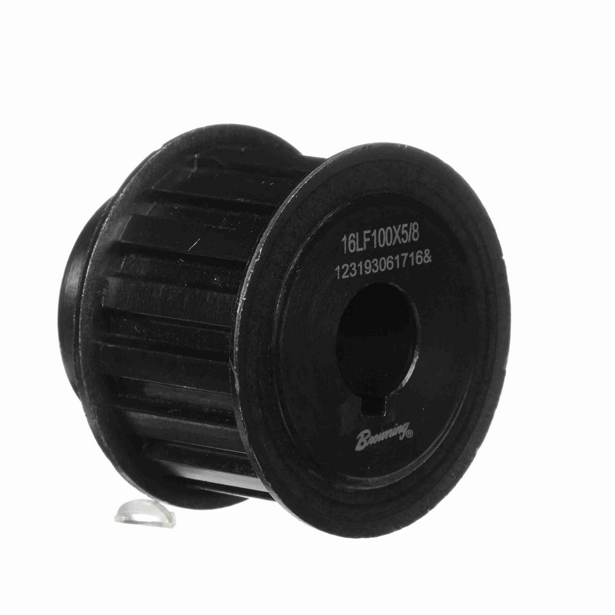 Browning Steel Finish Bore Gearbelt Pulley - 16LF100X5/8
