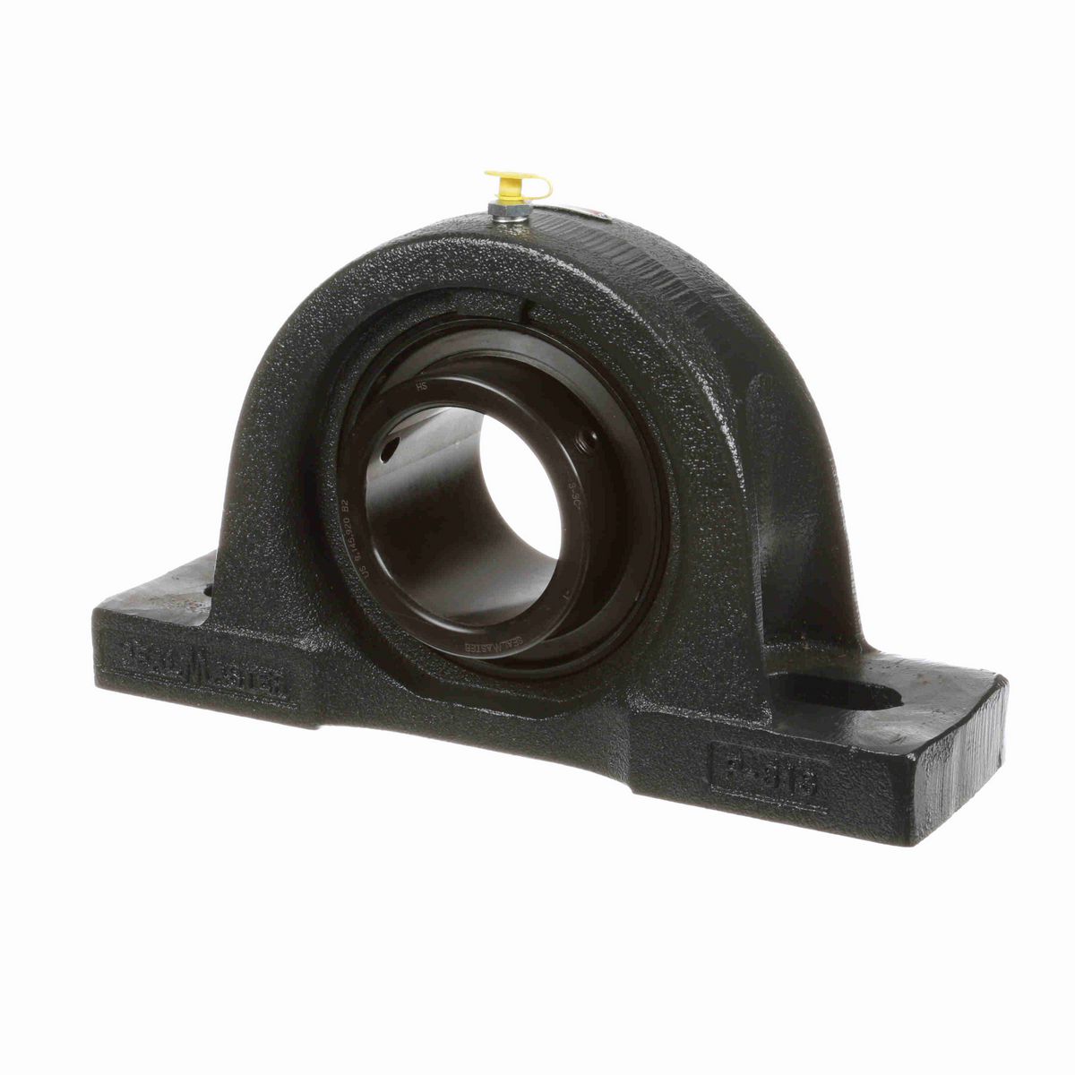 Sealmaster Mounted Cast Iron Two Bolt Pillow Block Ball Bearing - 52100 Bearing Steel, Black Oxided - Setscrew Lock - MP-48C
