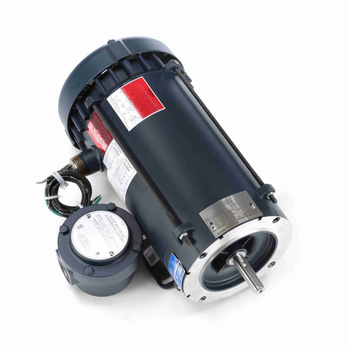 LEESON Explosion Proof Motor, 3 & 2 HP, 3 Ph, 60 & 50 Hz, 230/460 & 190/380 V, 3600 & 3000 RPM, 56C Frame, EPFC - 119443.00