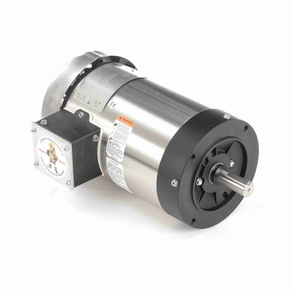 LEESON Washguard® ll General Purpose Motor, 2 & 1.50 HP, 3 Ph, 60 & 50 Hz, 230/460 & 190/380 V, 1800 & 1500 RPM, 145TC Frame, TEFC - 122200.00