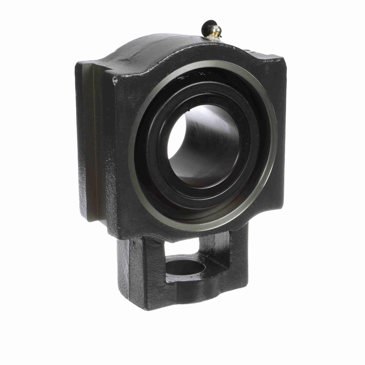 Sealmaster Mounted Cast Iron Wide Slot Take Up Spherical Roller - 52100 Bearing Steel, Black Oxided - Collar Mount Lock - USTU5000-303