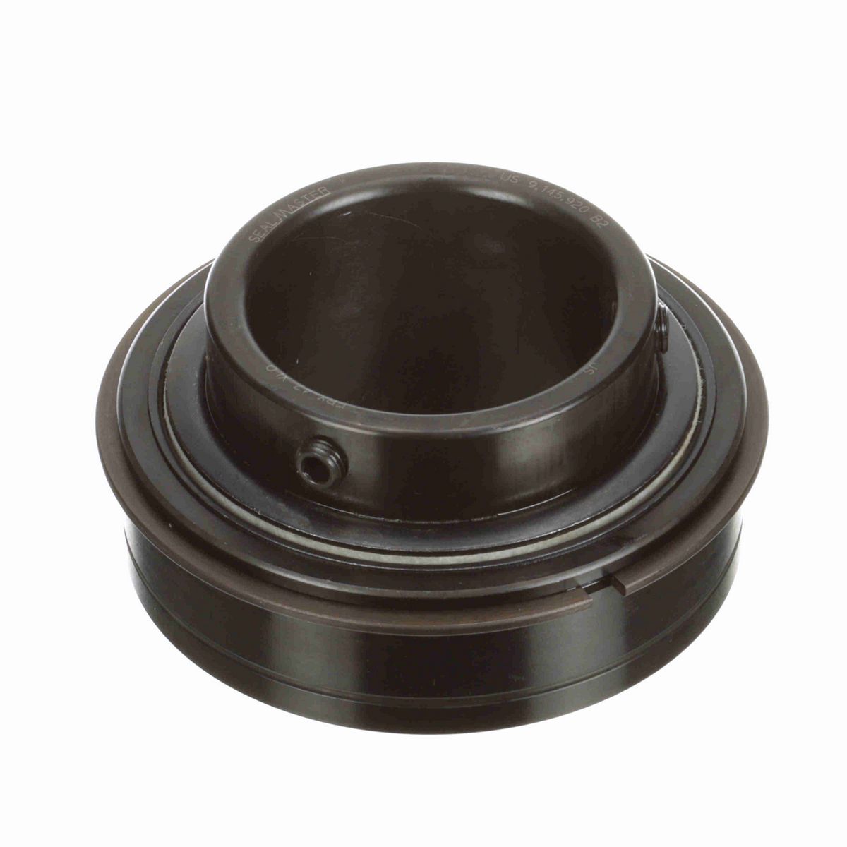Sealmaster Mounted Insert Only Ball Bearing - 52100 Bearing Steel, Black Oxided - Setscrew Lock - Extra Low Drag - ERX-47 XLO