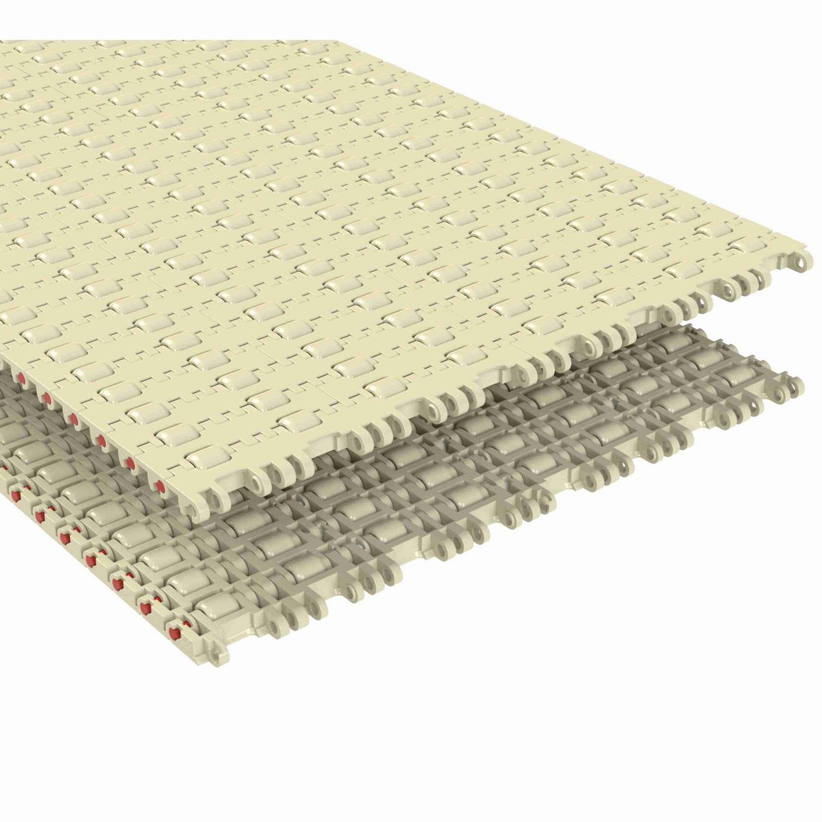 Rexnord 8503 Straight Running Low Backline Pressure, Material: Beige High Temperature, Width: 18in, Pitch: 0.75in - 10324727
