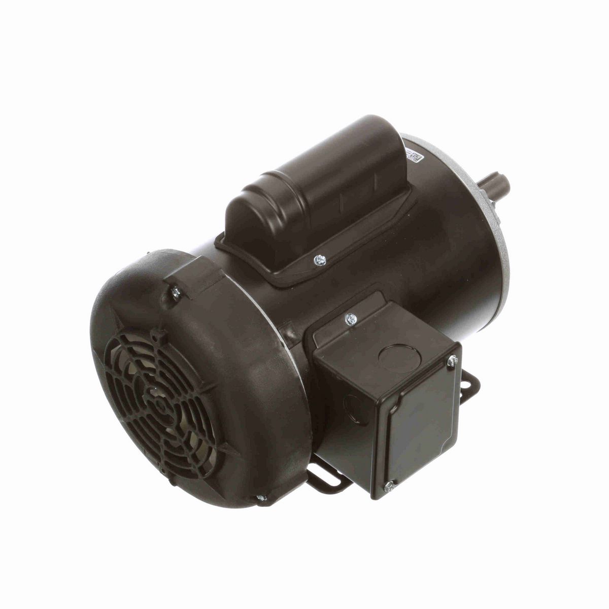 Century General Purpose Farm Duty Motor, 1 HP, 1 Ph, 60 Hz, 115/208-230 V, 1800 RPM, 143T Frame, TEFC - K100V2