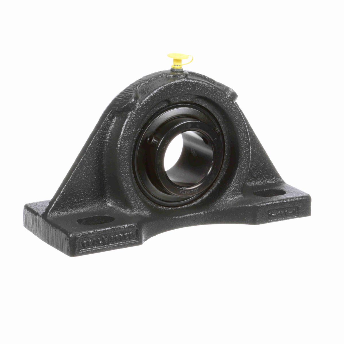 Sealmaster Mounted Cast Iron Four Bolt Pillow Block Ball Bearing - 52100 Bearing Steel, Black Oxided - Setscrew Lock - MFP-31