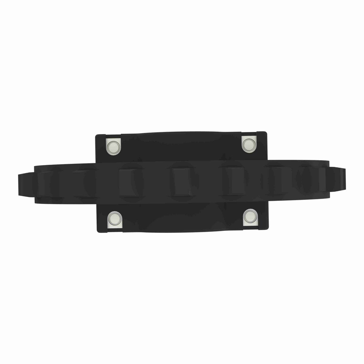 Rexnord 7700 Series Split Molded Nylon Sprocket with 21 Teeth and 1-1/4in Round Idler Bore - 614-63-12