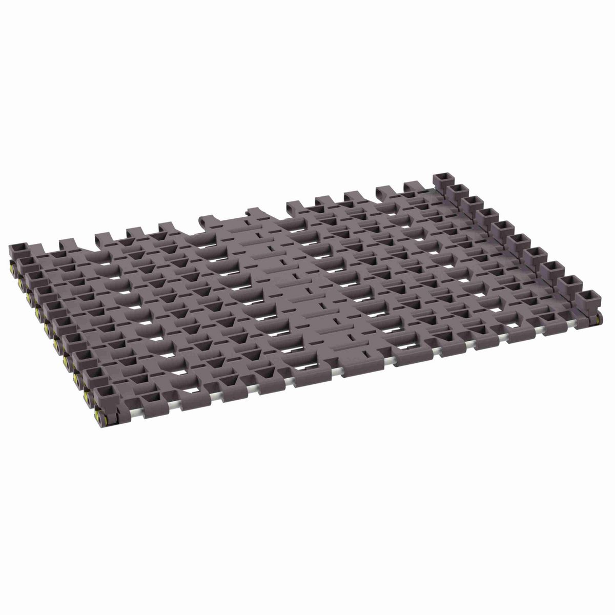 Rexnord 7956GT Side-flexing Flush Grid, Material: Brown High Performance, Width: 18in, Pitch: 1.25in - 10324709