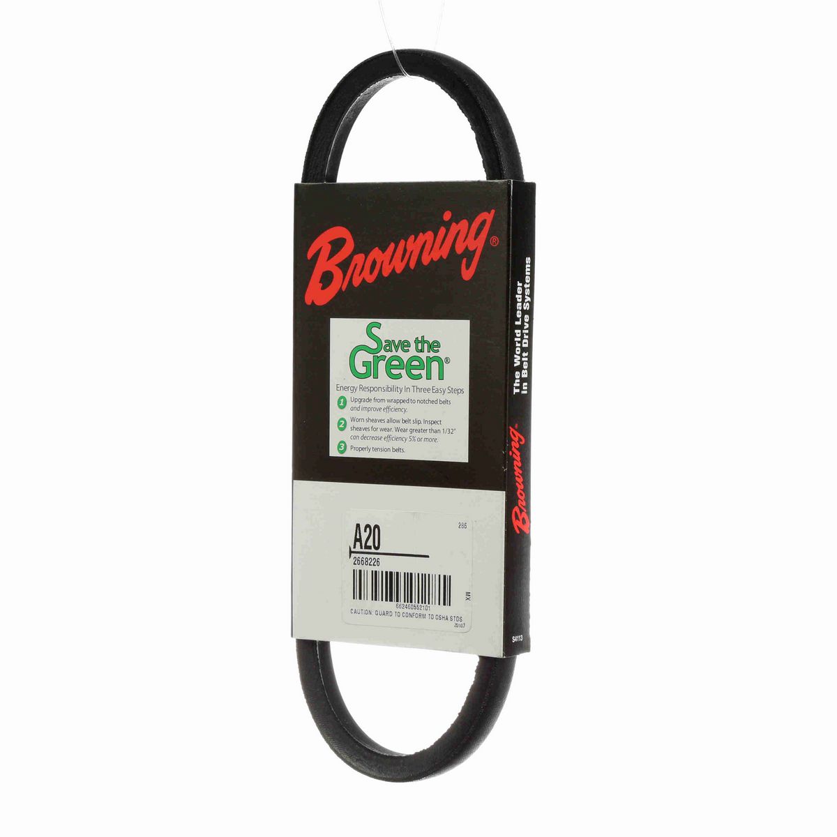 Browning Neoprene Wrapped Belt 95% Efficient - A20