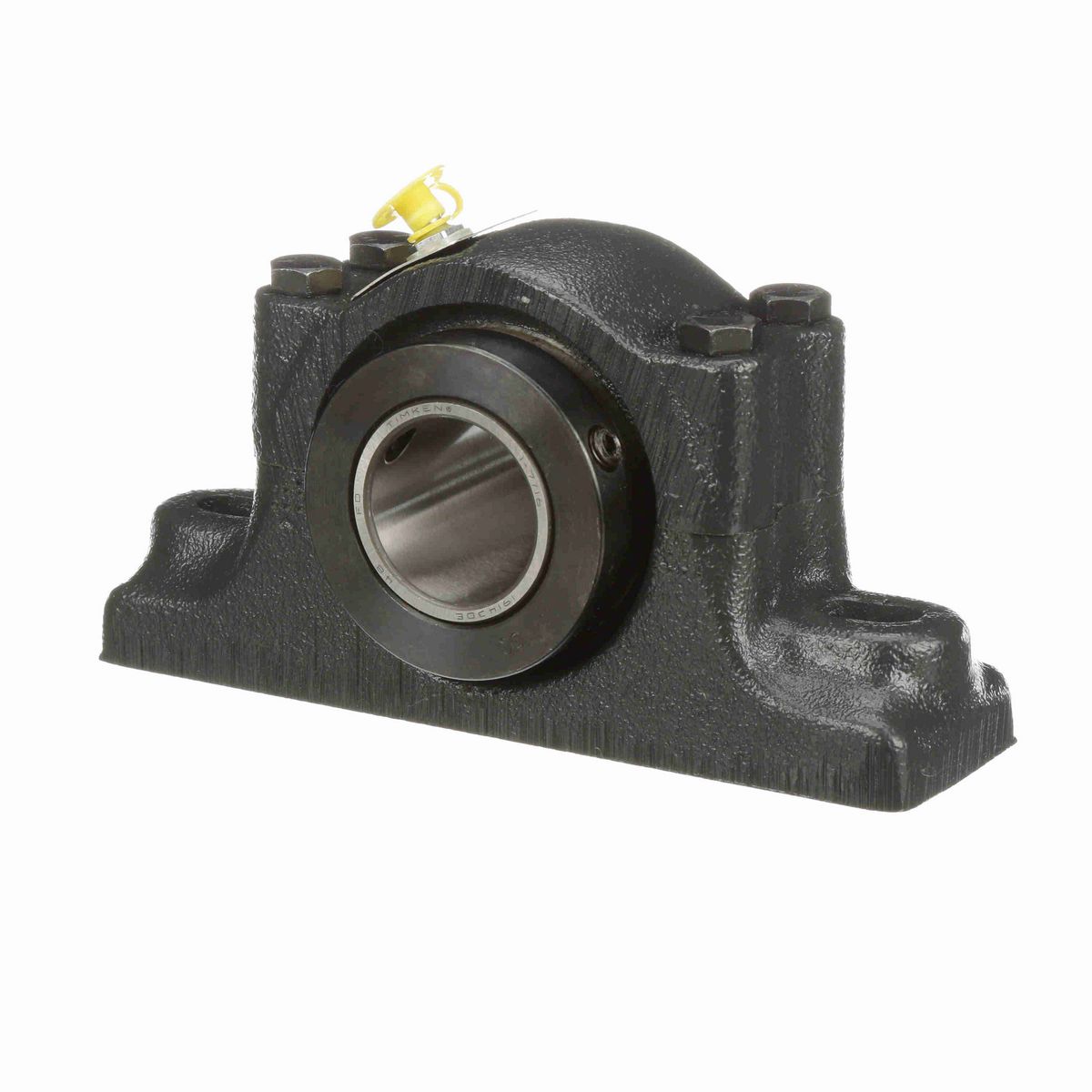 Sealmaster Mounted Cast Iron Two Bolt Pillow Block Tapered Roller - 52100 Bearing Steel - Double Collar Mount Lock - RPB 107-C2