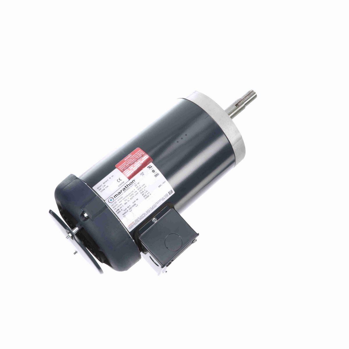 LEESON Close-Coupled Pump Motor, 2 HP, 3 Ph, 60 Hz, 575 V, 3600 RPM, 145JMV Frame, TEFC - GT5206