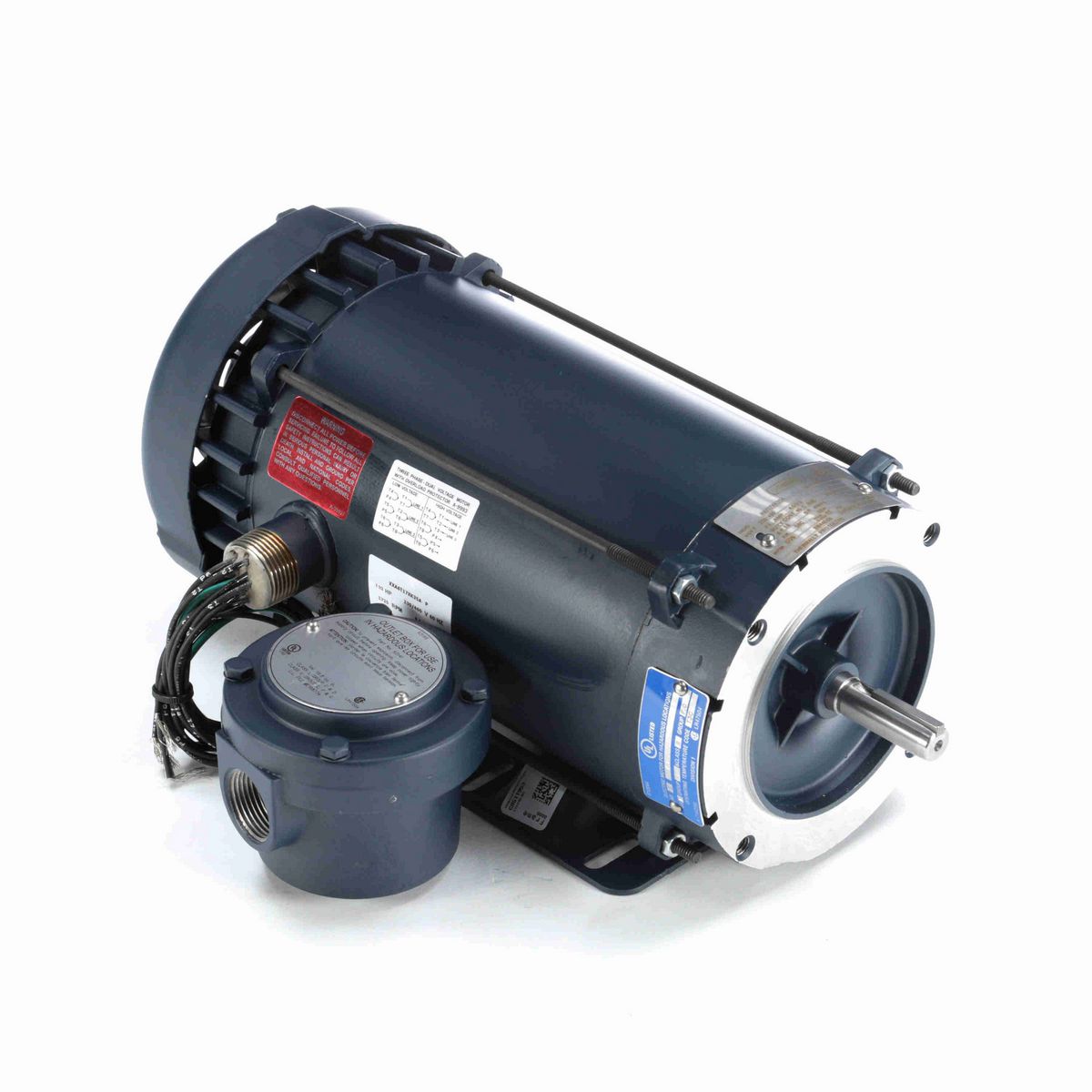 LEESON Explosion Proof Motor, 1.50 HP, 3 Ph, 60 Hz, 230/460 V, 1800 RPM, 56C Frame, EPFC - 119440.00