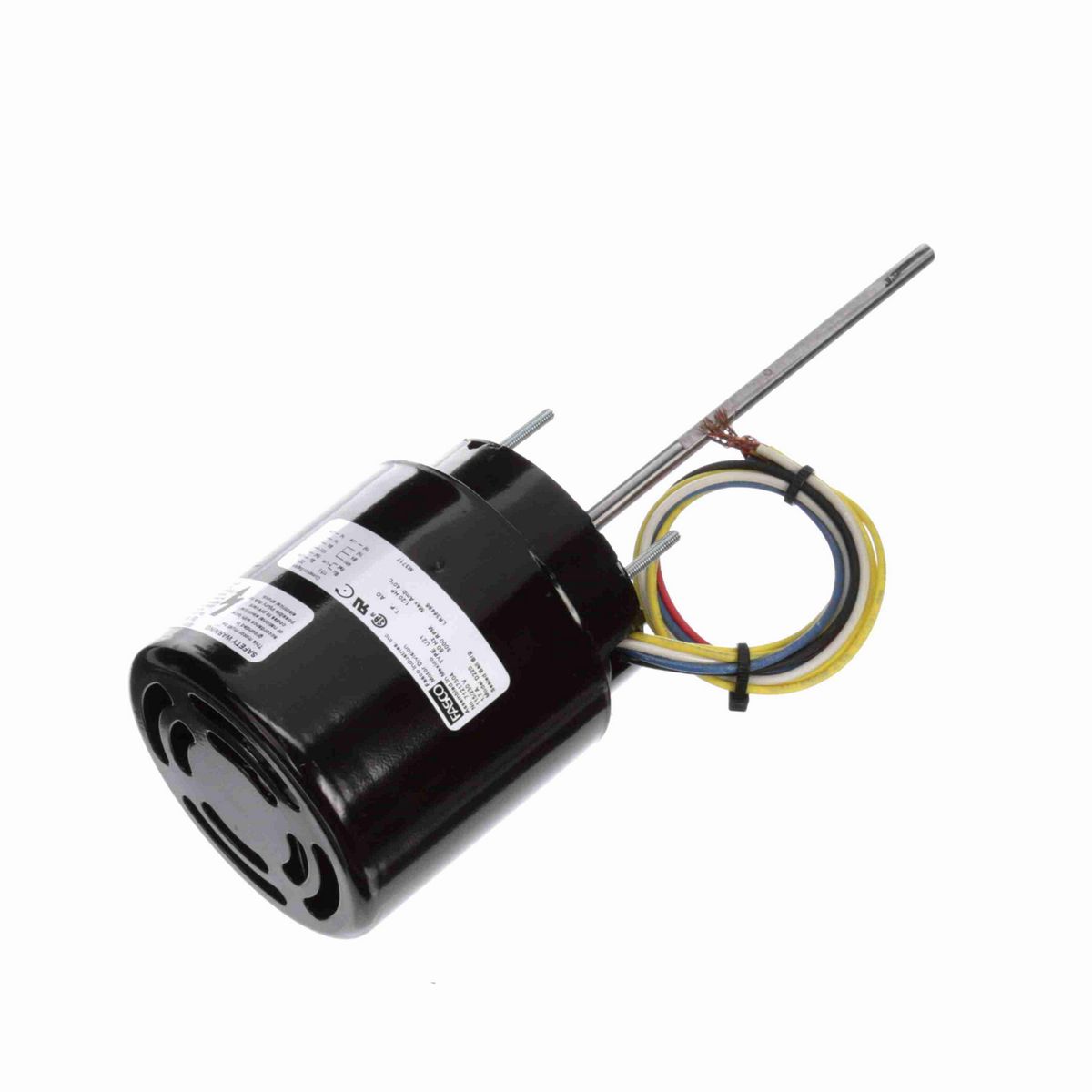 FASCO Fan and Blower Motor, 1/20 HP, 1 Ph, 60 Hz, 115/230 V, 3000 RPM, 1 Speed, 3.3" Diameter, TEFC - D220